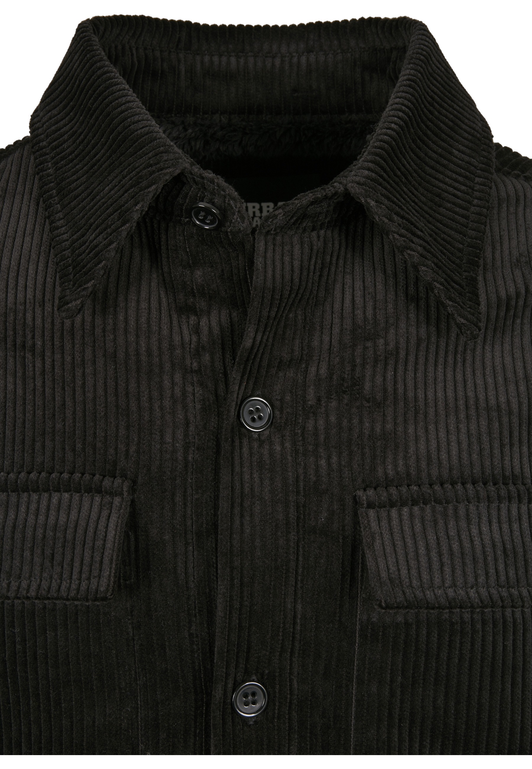 URBAN CLASSICS Cordjacke »Urban Classics Herren Corduroy Shirt Jacket« 1 Stk. tlg. ohne Kapuze