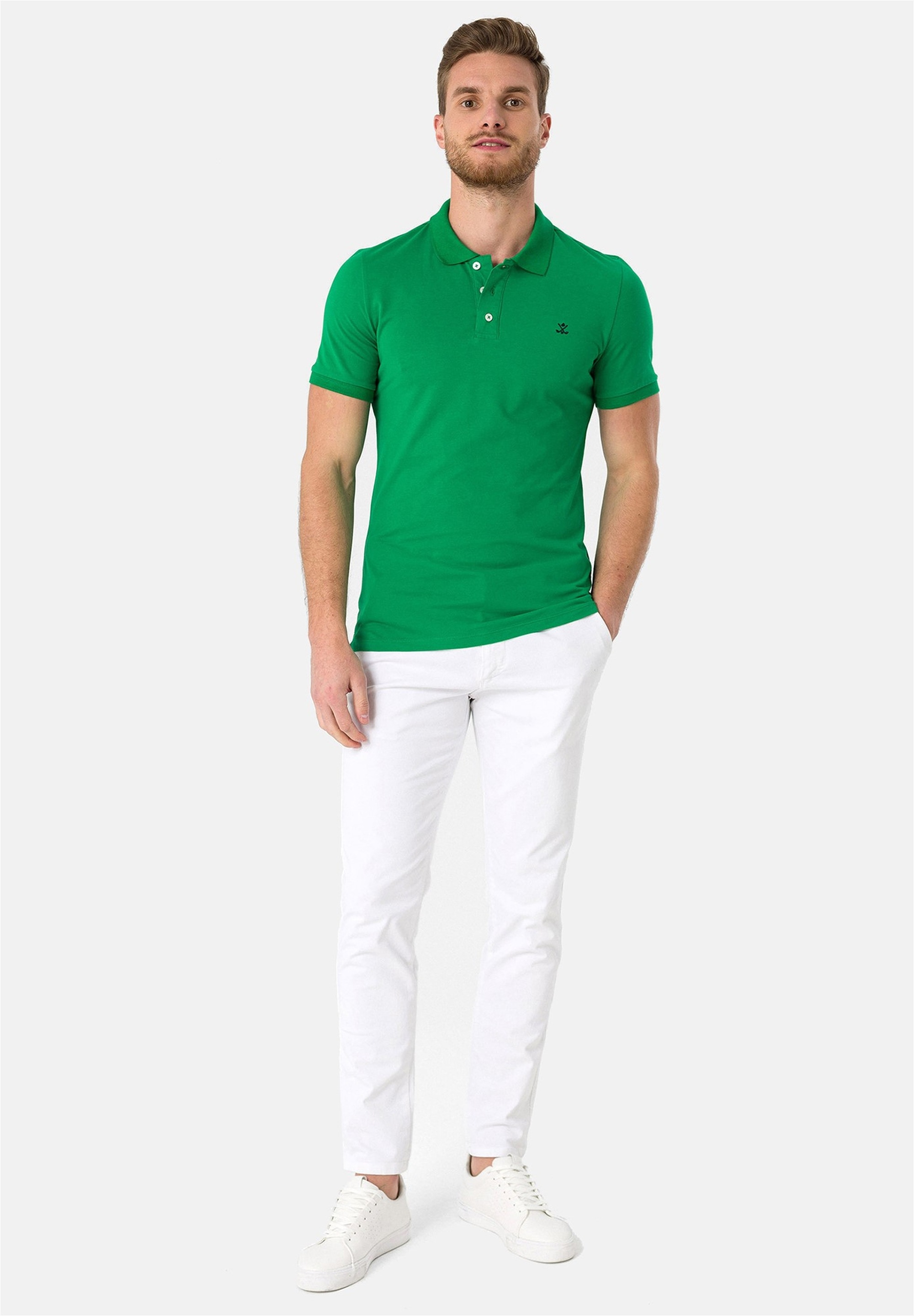 SIR RAYMOND TAILOR Poloshirt »Wheaton«, (1 tlg.), mit klassischem Kragen und kurzer Knopfleiste