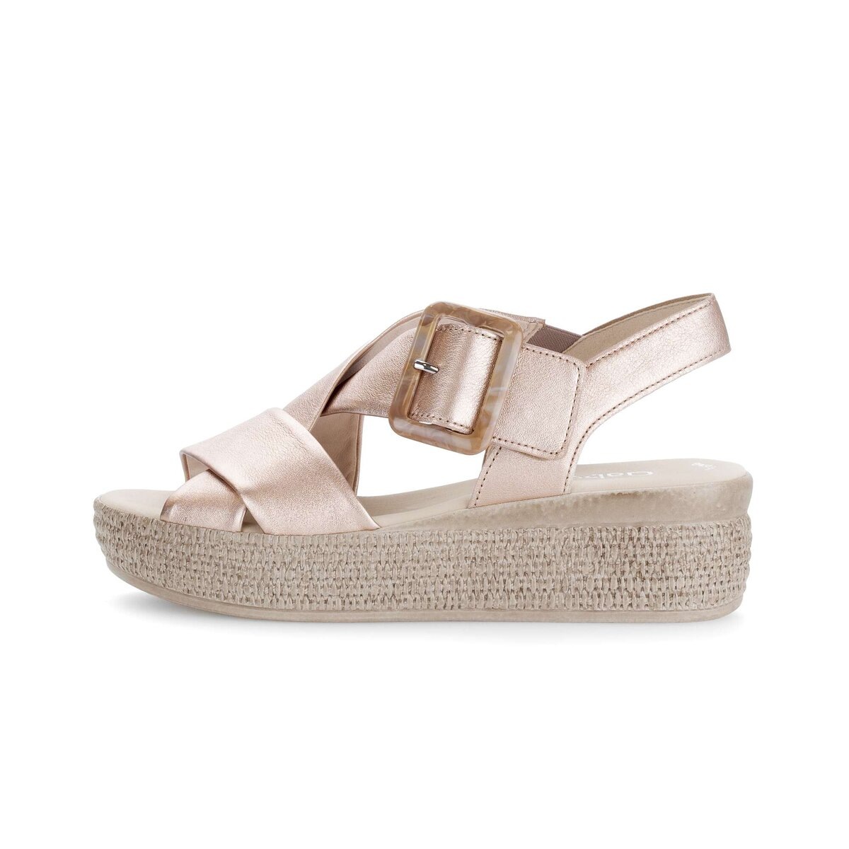 Gabor Plateausandaletten "Plateau Sandale Effektleder" günstig online kaufen