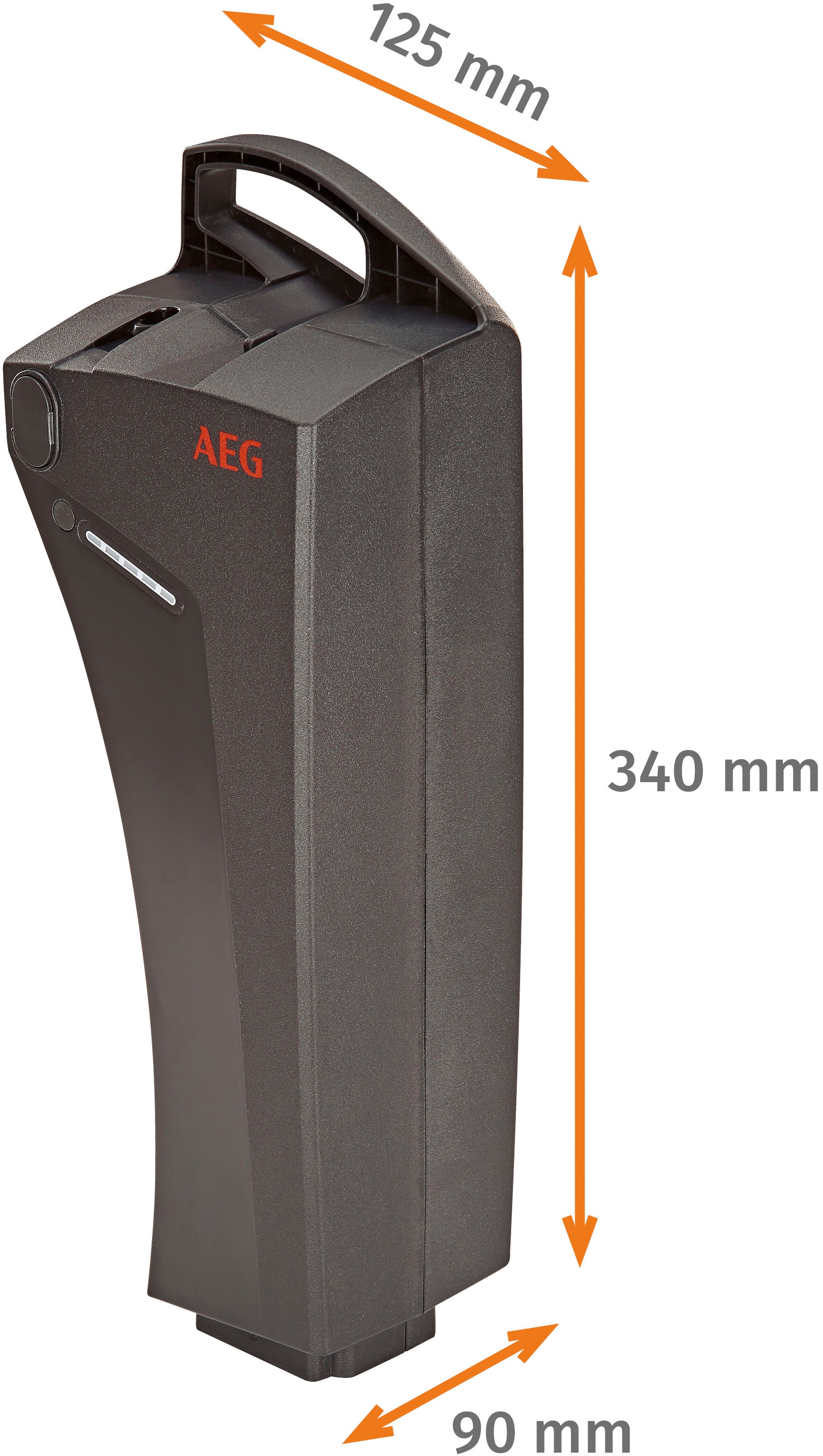 AEG E-Bike Akku »AEG SideClick Akku 36 Volt«, 36 V