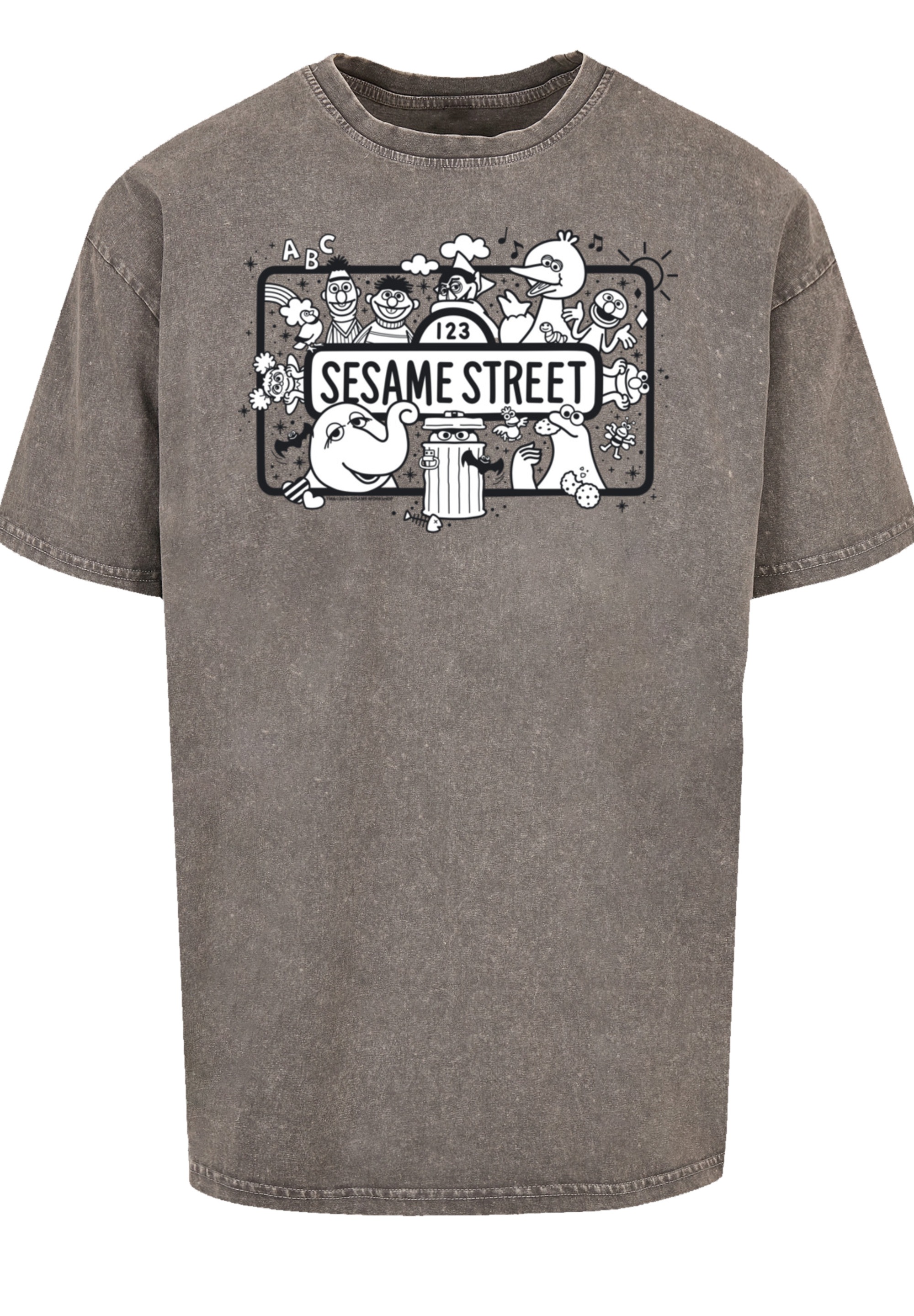 F4NT4STIC T-Shirt "Sesamstraße Sesame Team", Premium Qualität, Weihnachts-K günstig online kaufen