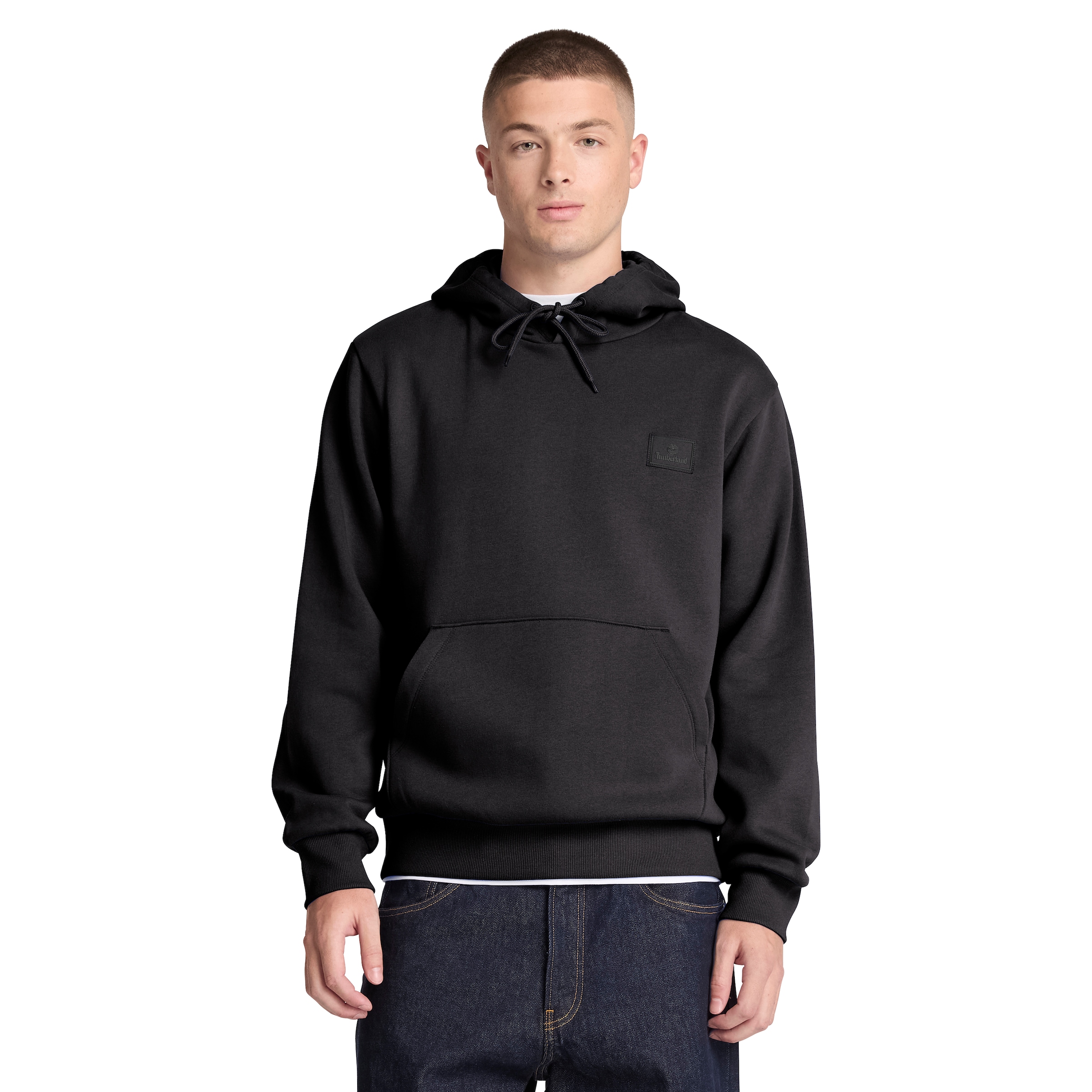 Timberland Hoodie "Silicon Badge BB Hoodie", aus Baumwolle und Polyester, in den Größen S bis XXXL