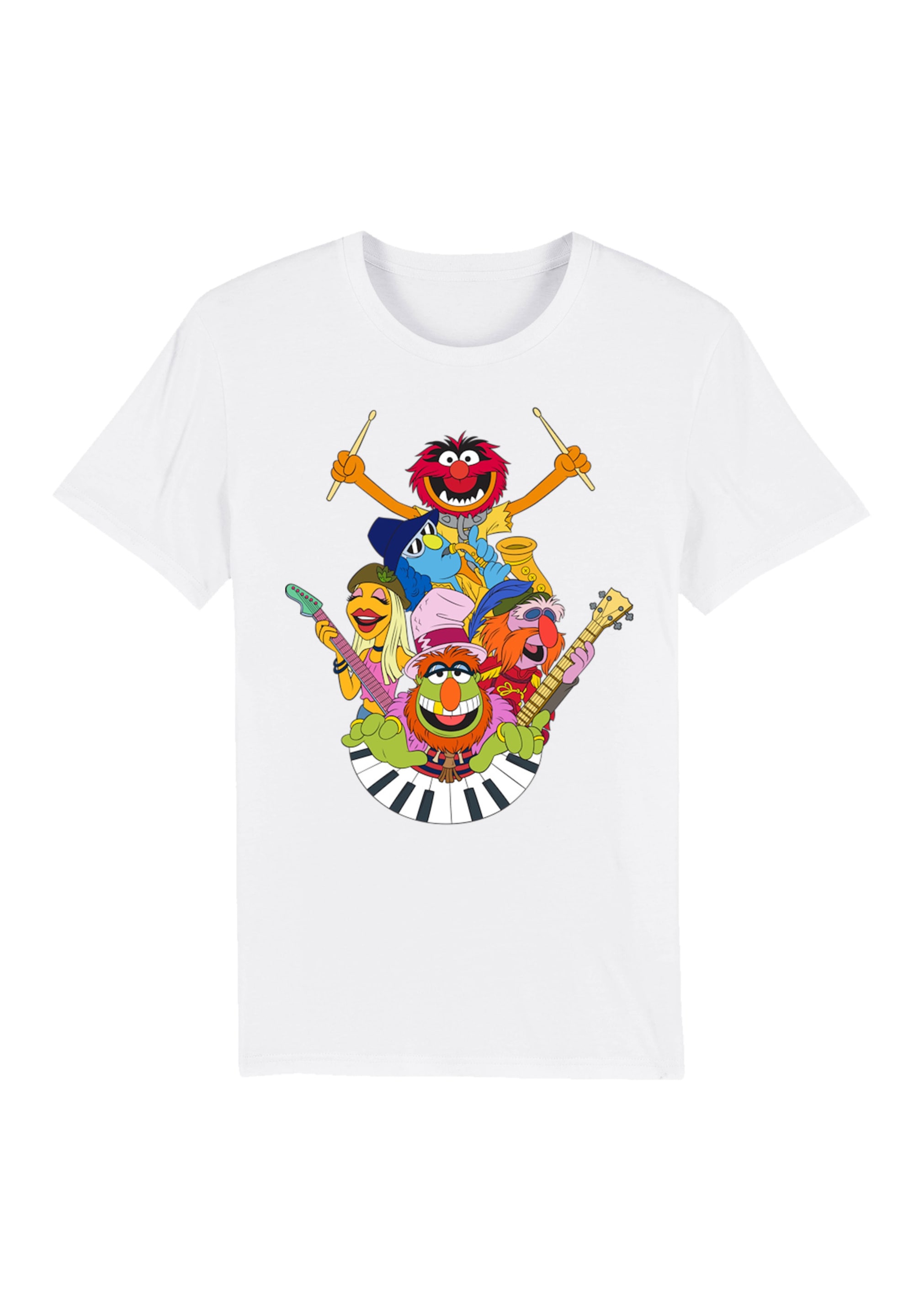 F4NT4STIC T-Shirt »Disney Muppets Dr. Teeth and The Electric Mayhem«, Premium Qualität