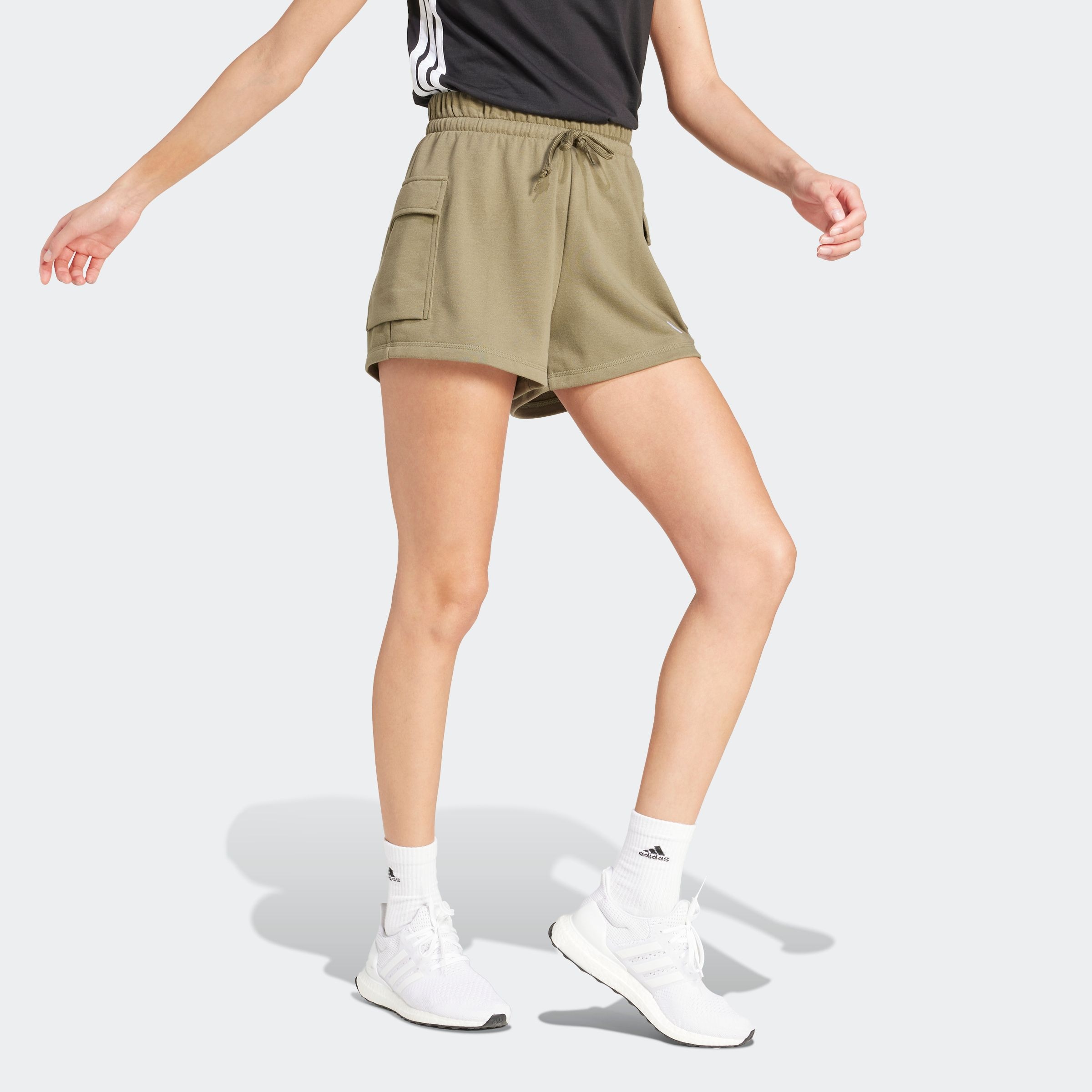 adidas Sportswear Shorts »W SL FT SHO«, (1 tlg.)