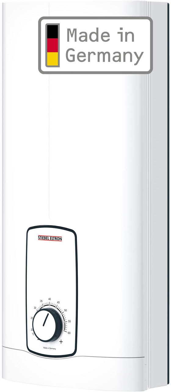STIEBEL ELTRON Komfort-Durchlauferhitzer "DHB 18/21/24 ST Trend, gradgenaue Temperaturwahl" 3i Technologie für konstante Warmwassertemperatur