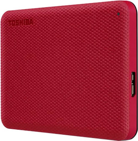 Toshiba externe HDD-Festplatte »Canvio Advance 2TB Red 2020«, 2,5 Zoll, Anschluss USB 3.2