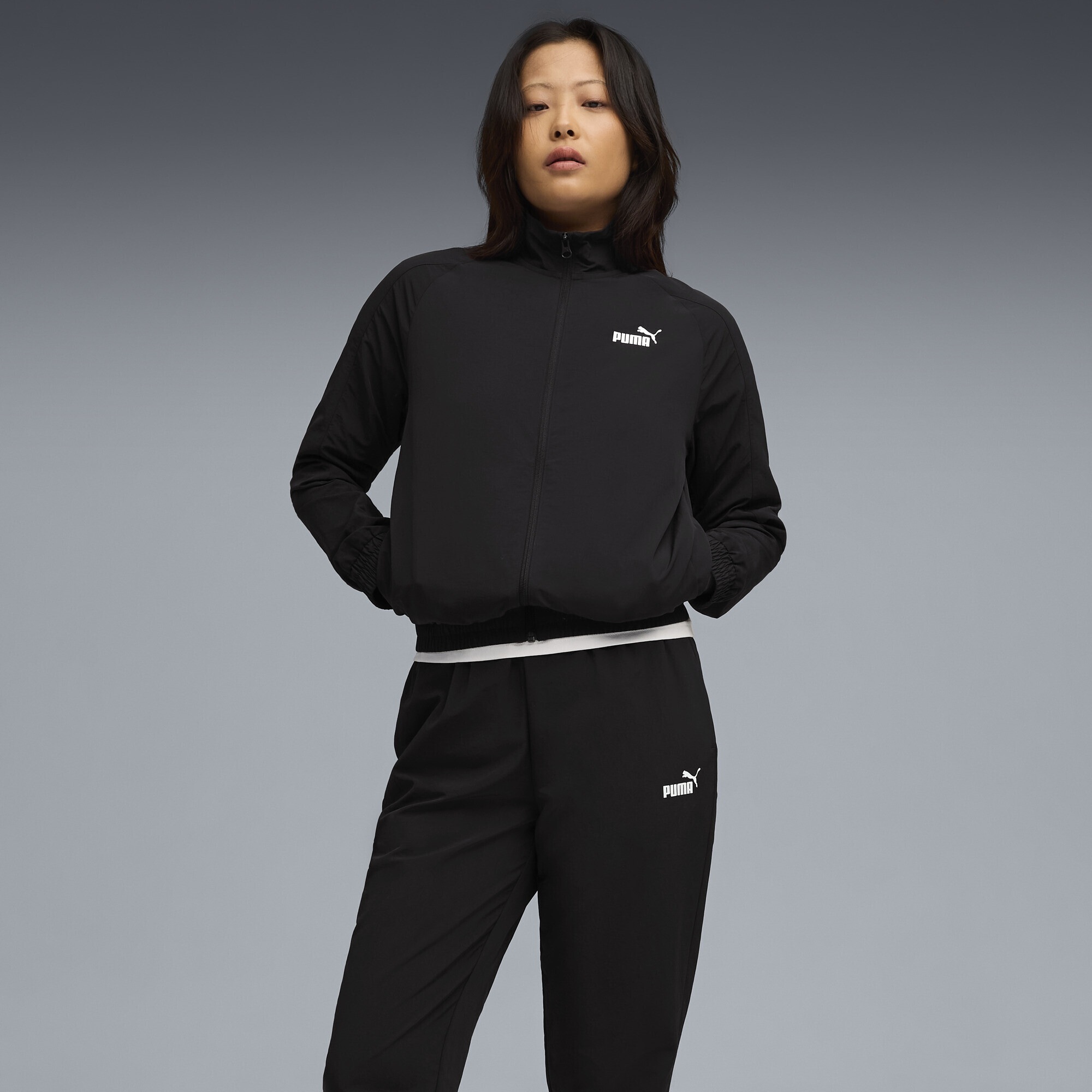 PUMA Trainingsanzug »Trainingsanzug aus Webware Damen«