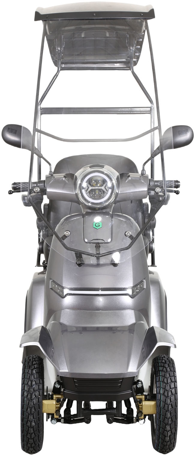 GreenStreet Elektromobil »E-Mover Deluxe«, mit 60V/26Ah Li-Ion-Akku, inkl. Topcase und Dach
