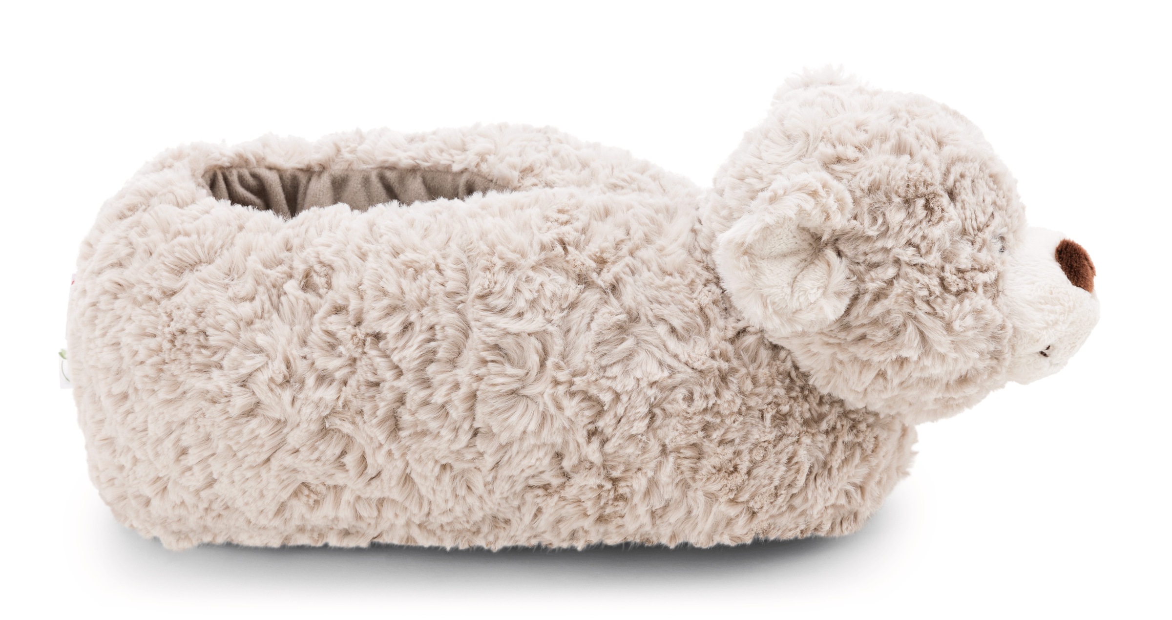 Thumbnail - Nici Plüsch Hausschuhe "Nici Green Bär Finni" Hausschuh mit Motiv