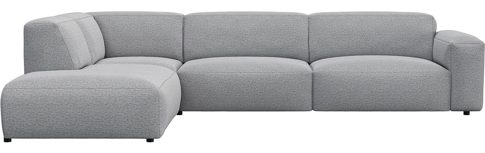 FLEXLUX Ecksofa "Lucera, super bequem durch hochwertigen Sitzaufbau mit Kal günstig online kaufen