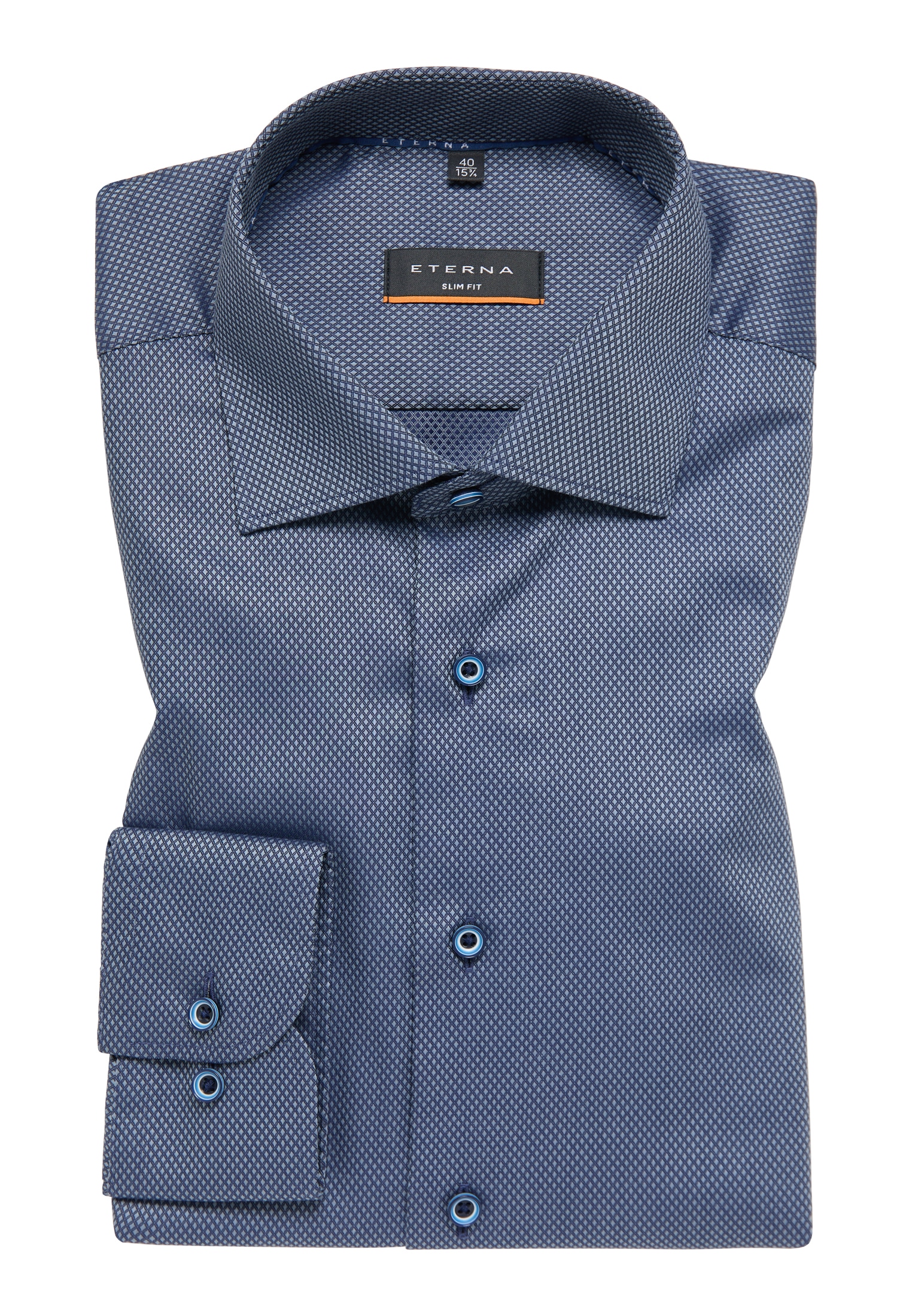 Eterna Langarmhemd »SLIM FIT«