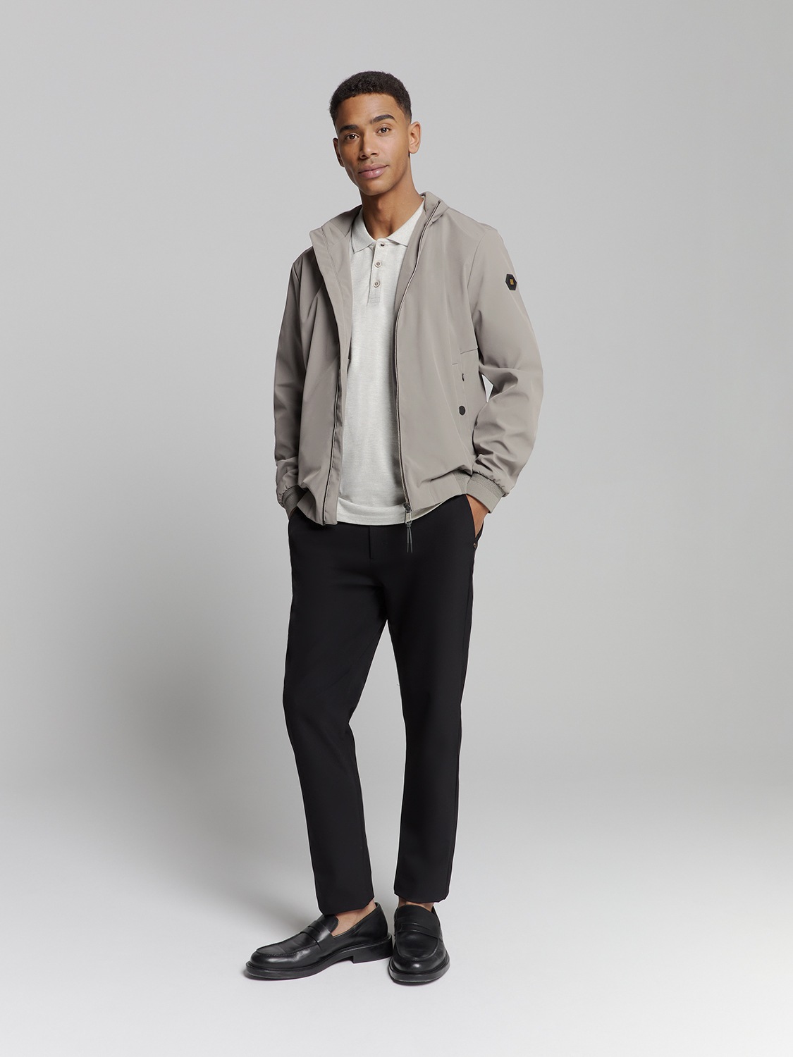 NO EXCESS Kurzjacke »No Excess Jacke Short Fit Jacket Short Fit Clean Soft«