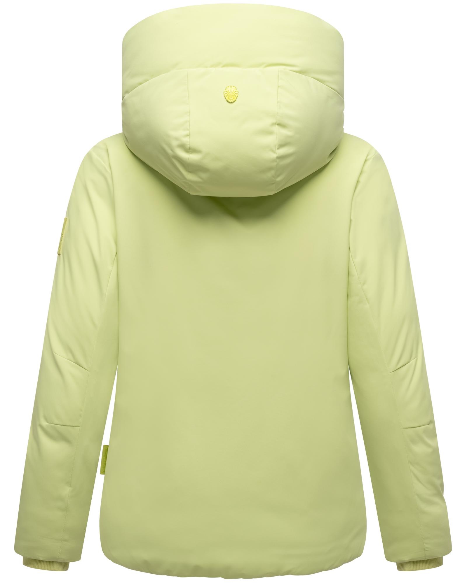 Navahoo Winterjacke »Blütenlicht 14«, mit Kapuze, Warme Damenjacke mit hohem Kragen
