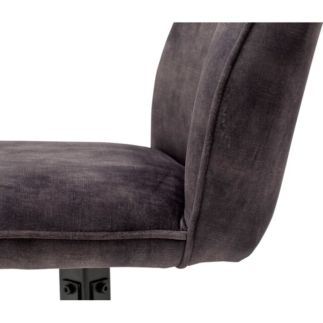 MCA furniture Esszimmerstuhl »Ottawa«, (Set), 2 St., Vintage, Vintage  Veloursoptik mit Keder, Stuhl belastbar bis 120 Kg bestellen | BAUR