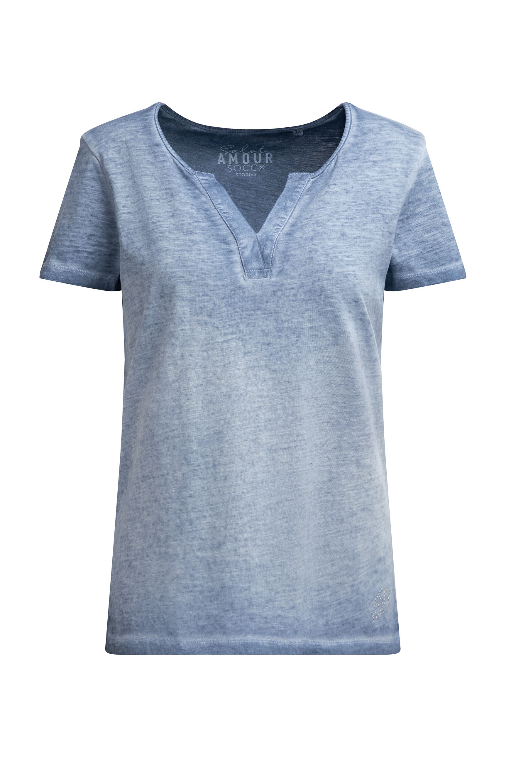 SOCCX Rundhalsshirt aus Baumwolle