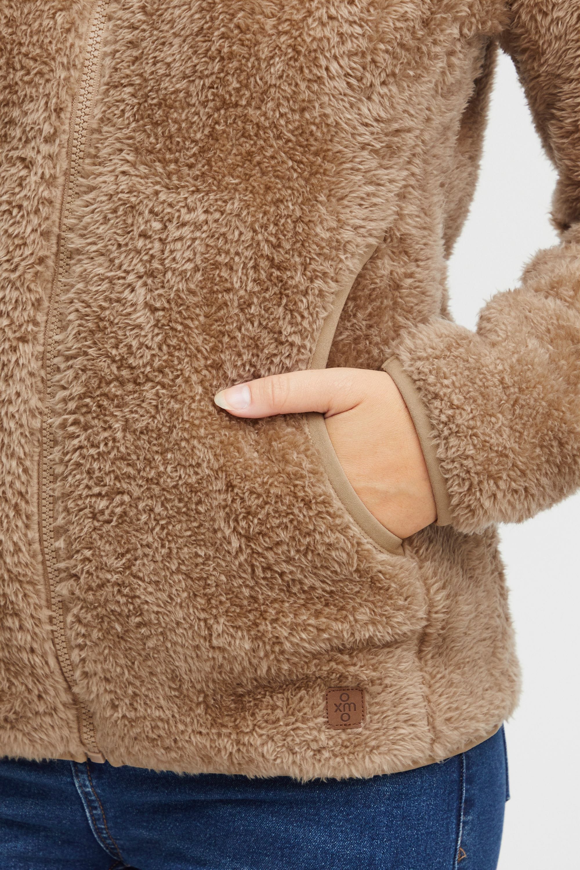 OXMO Kapuzenfleecejacke »Sweatjacke OXTelsa«