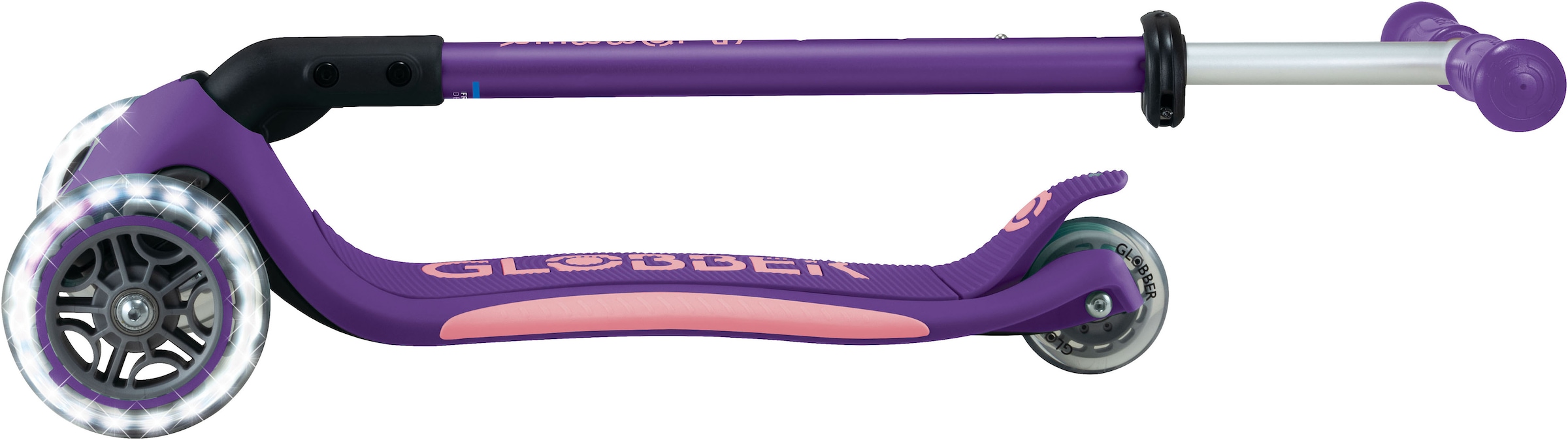Globber Tretroller »GLOBBER ELITE LIGHTS, mit Leuchtrollen«
