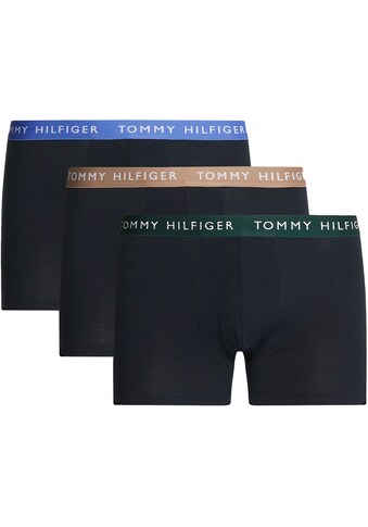 Tommy Hilfiger Underwear Trunk, (Set, 3 St., 3er-Pack), mit Logo auf dem Taillenbund kaufen