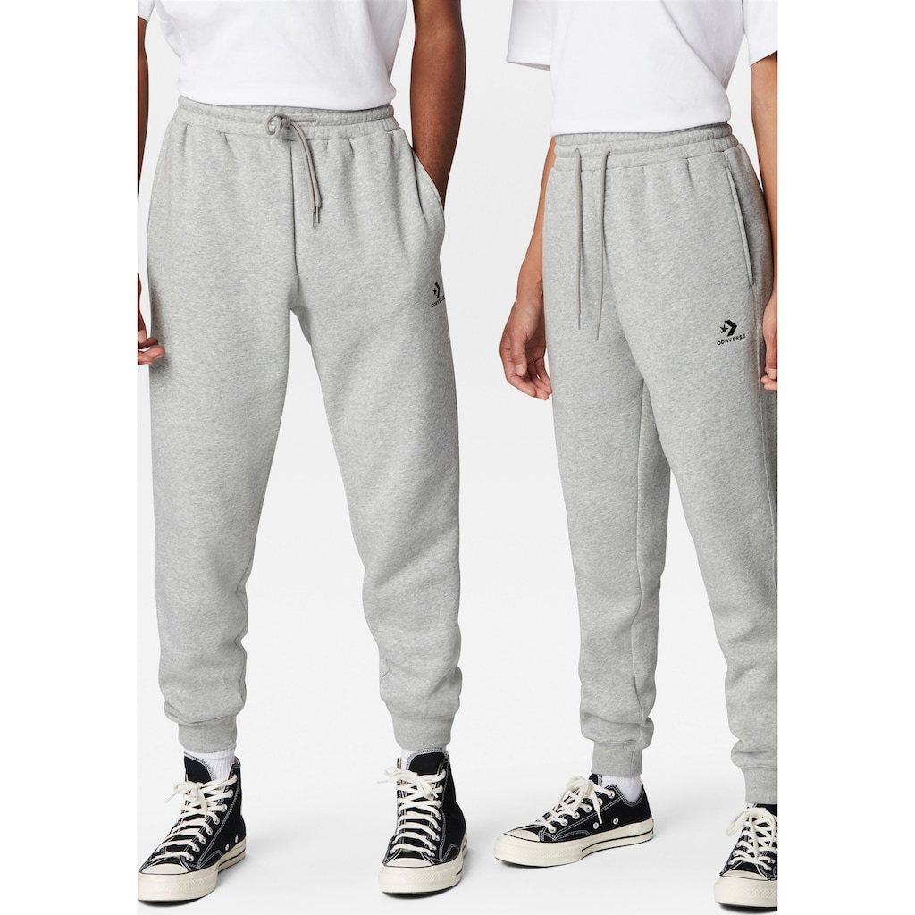 Converse Jogginghose »GO-TO EMBROIDERED STAR CHEVRON BRUSHED BACK FLEECE SWEATPANT«, (1 tlg.)