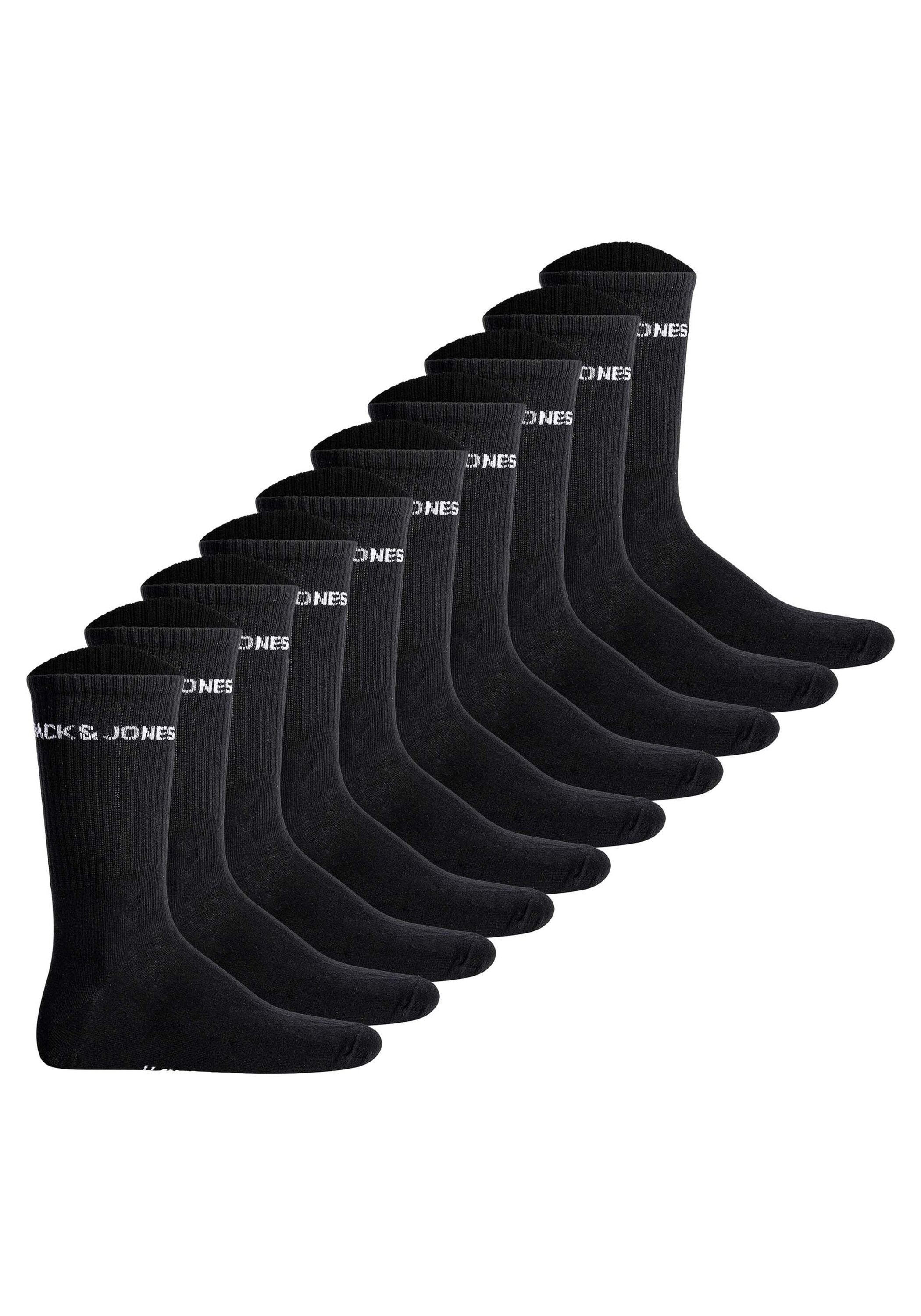 Jack & Jones Kurzsocken "Socken JACBASIC LOGO TENNIS SOCK 10 PACK 10er Pack günstig online kaufen