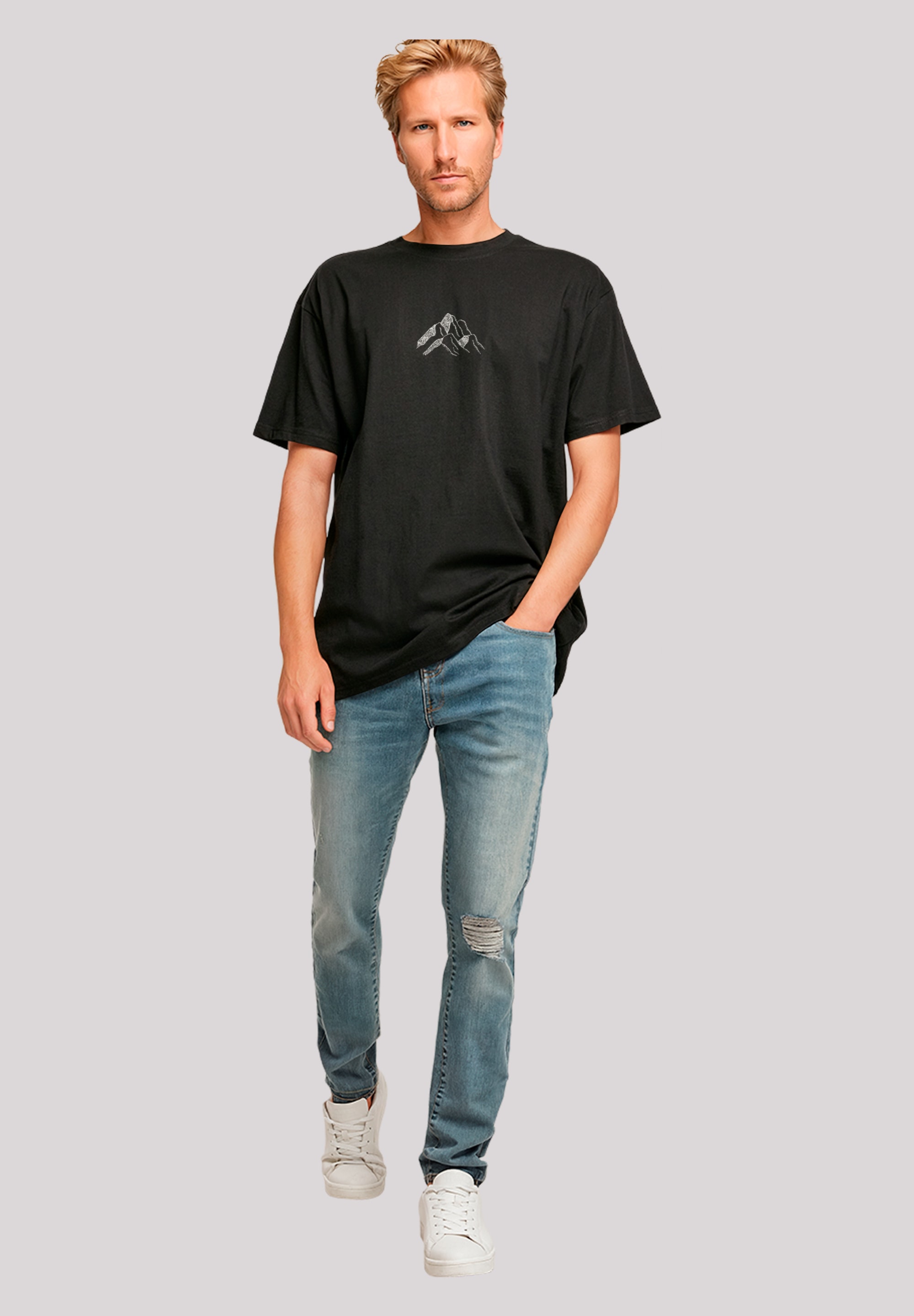 F4NT4STIC T-Shirt »Mountain«, Premium Qualität