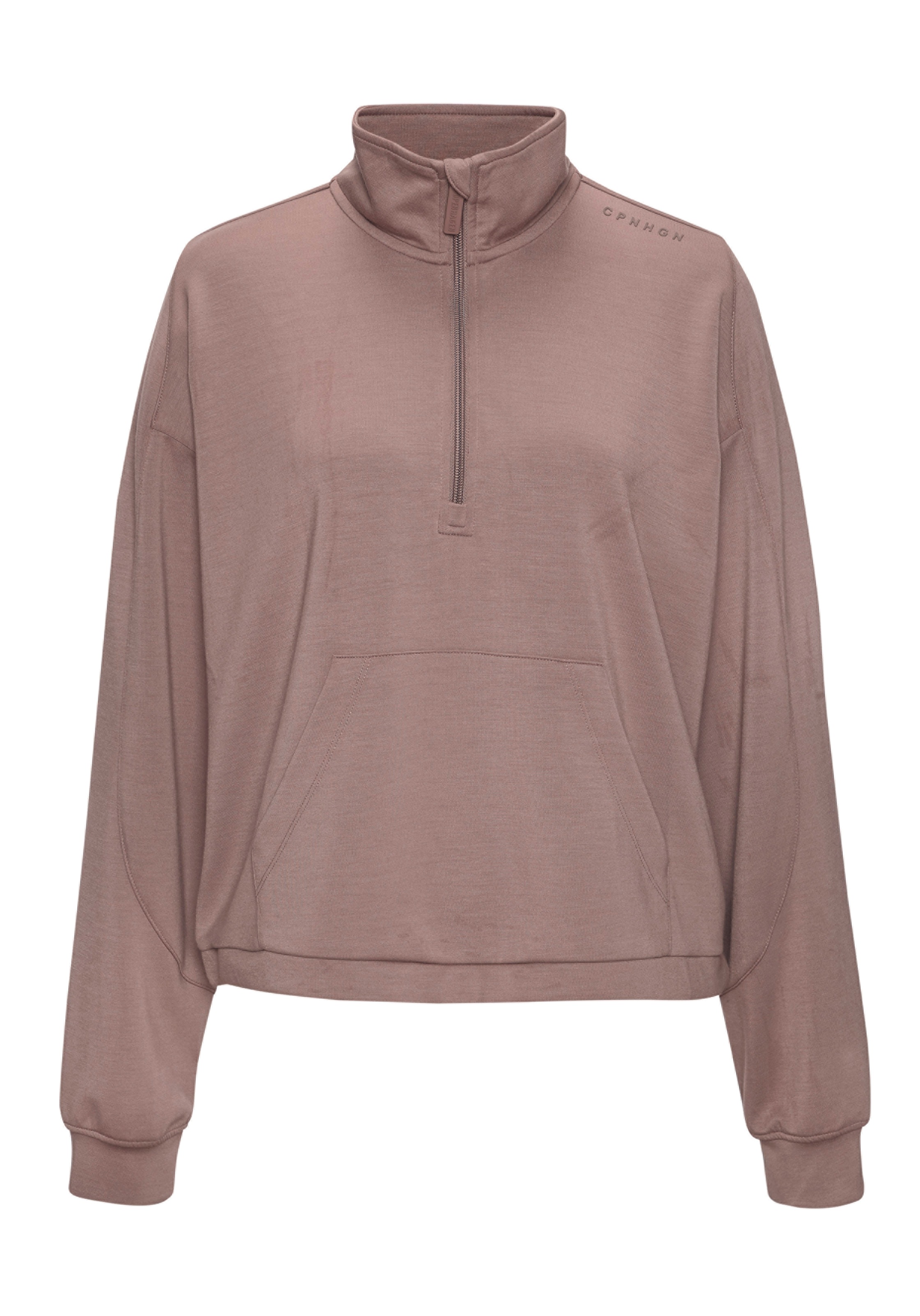 Copenhagen Studios Sweatshirt, aus hochwertigem Material mit Stehkragen und Reißverschluss
