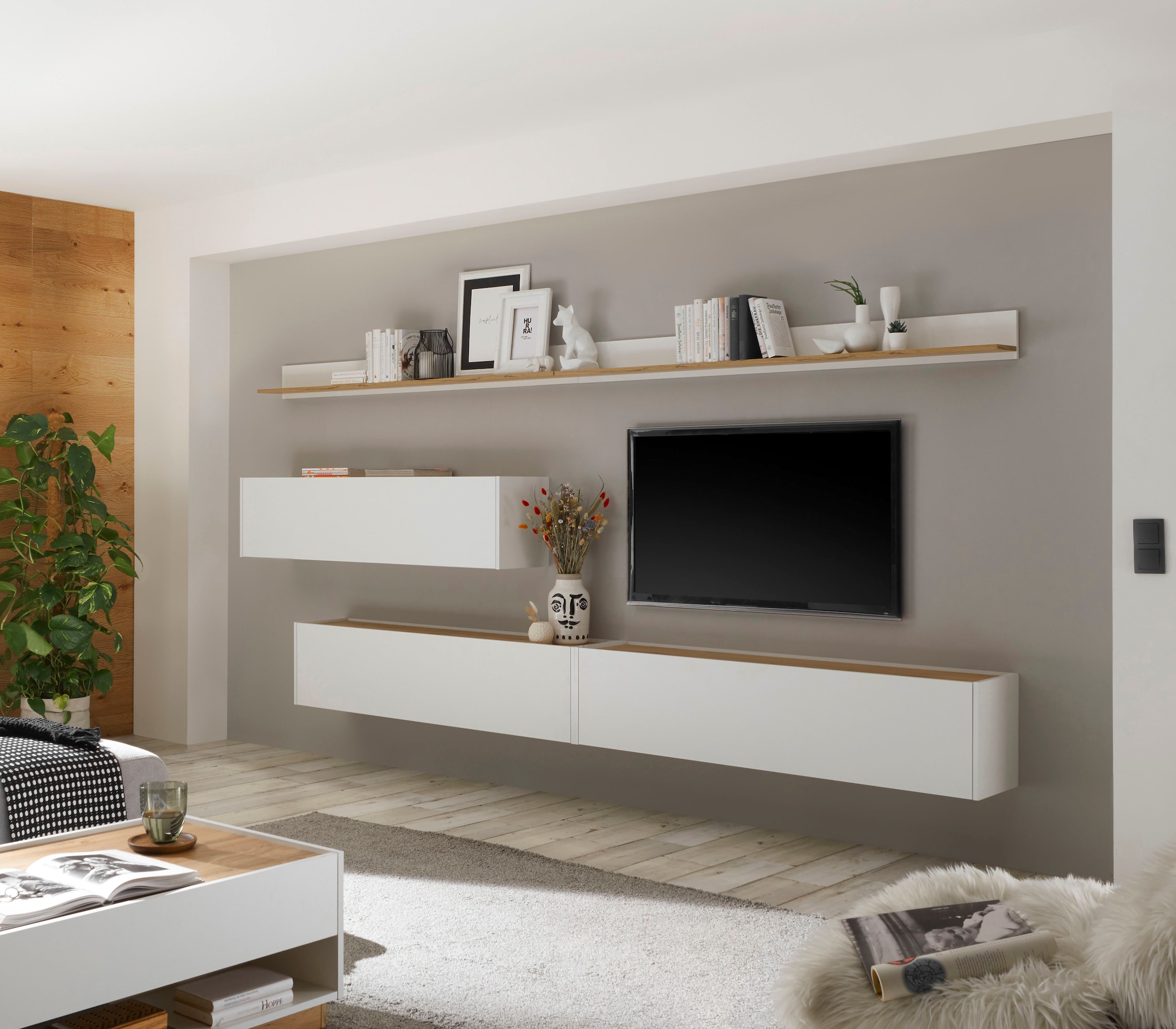 Home affaire Wohnwand "City/Giron, moderne Anbauwand, Komplettset in vielen günstig online kaufen