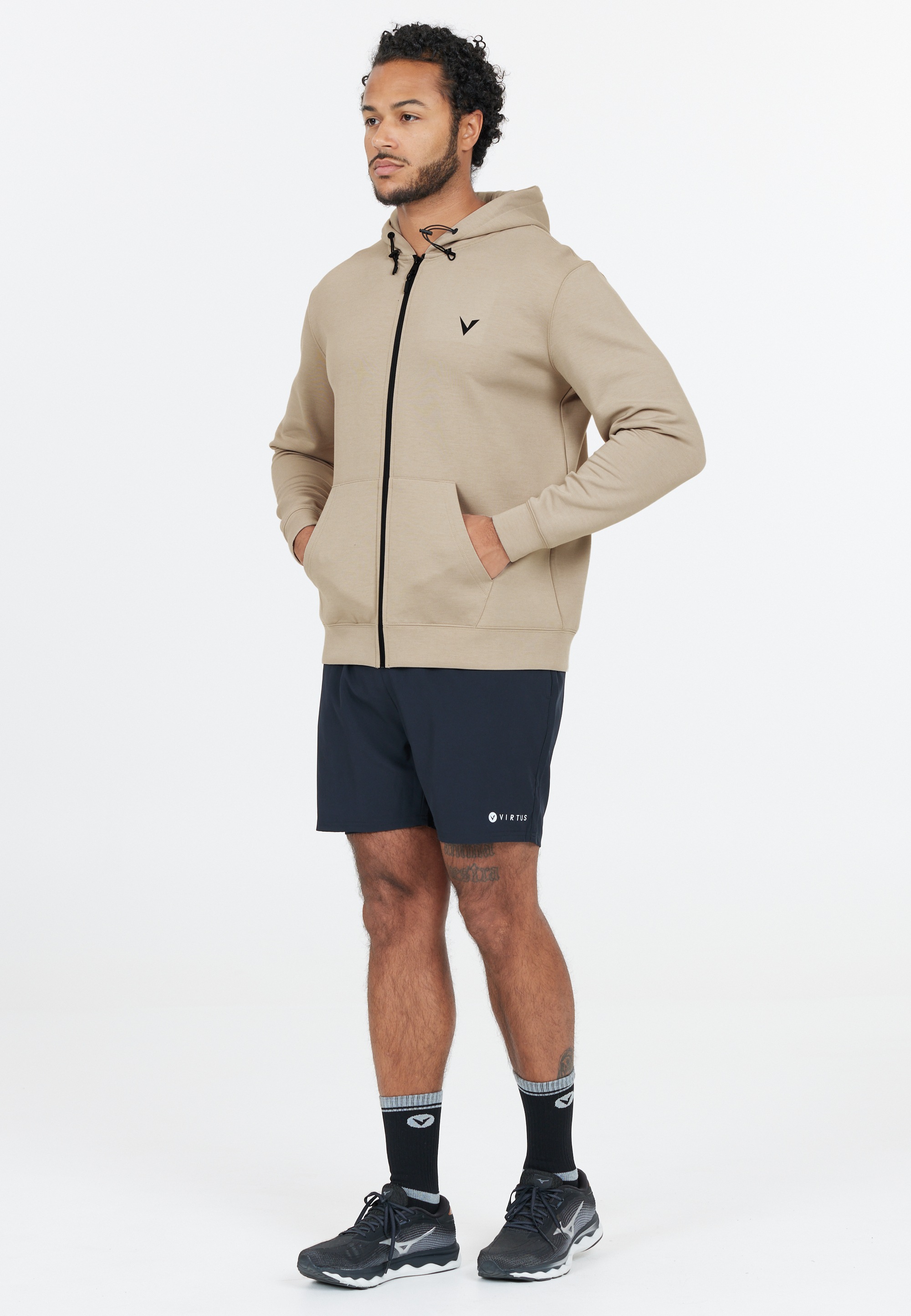 Virtus Sweatshirt »Taro«, in angenehm weicher Qualität