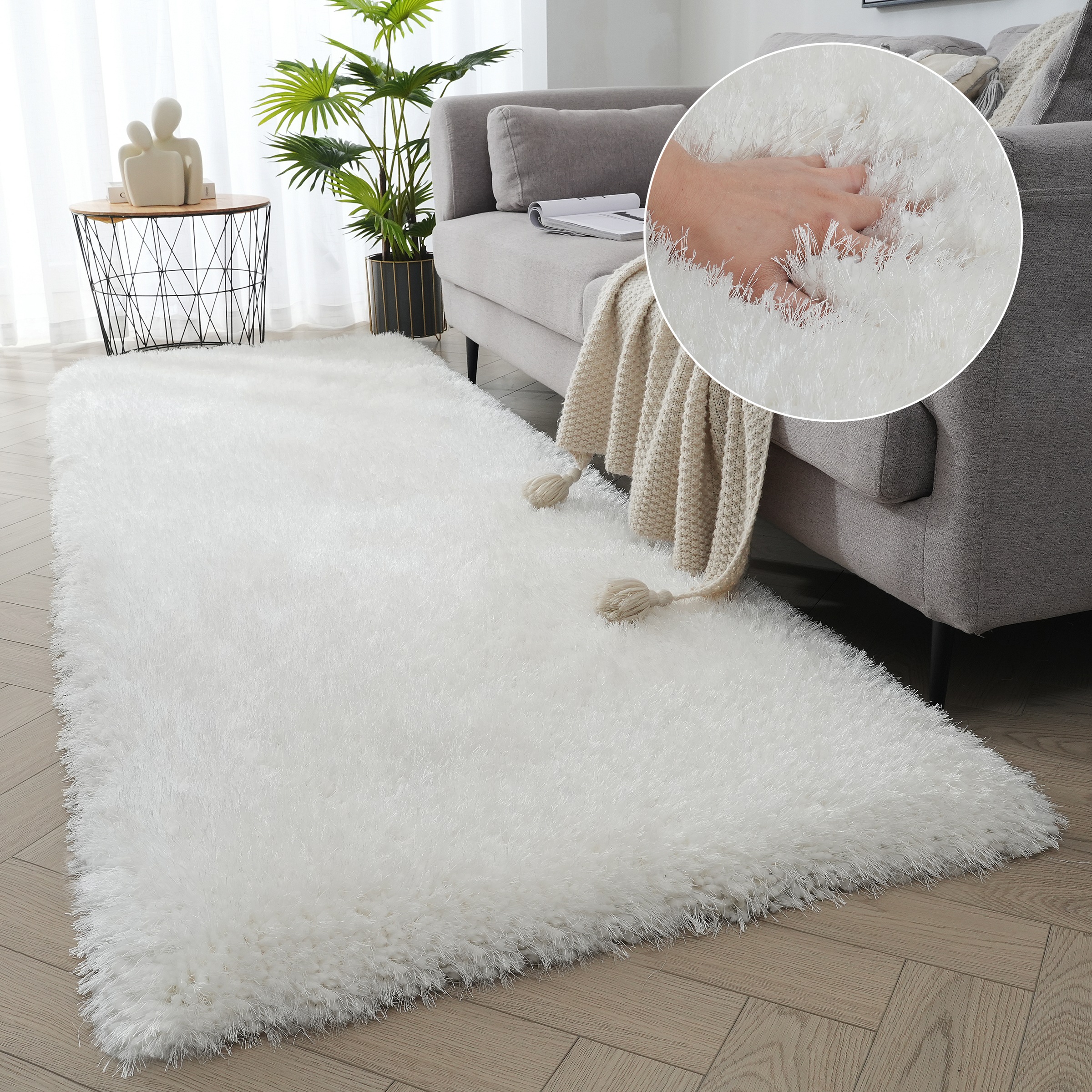 OTTO home Hochflor-Läufer "Micro exclusiv Teppich, sehr hoher Flor, weich d günstig online kaufen