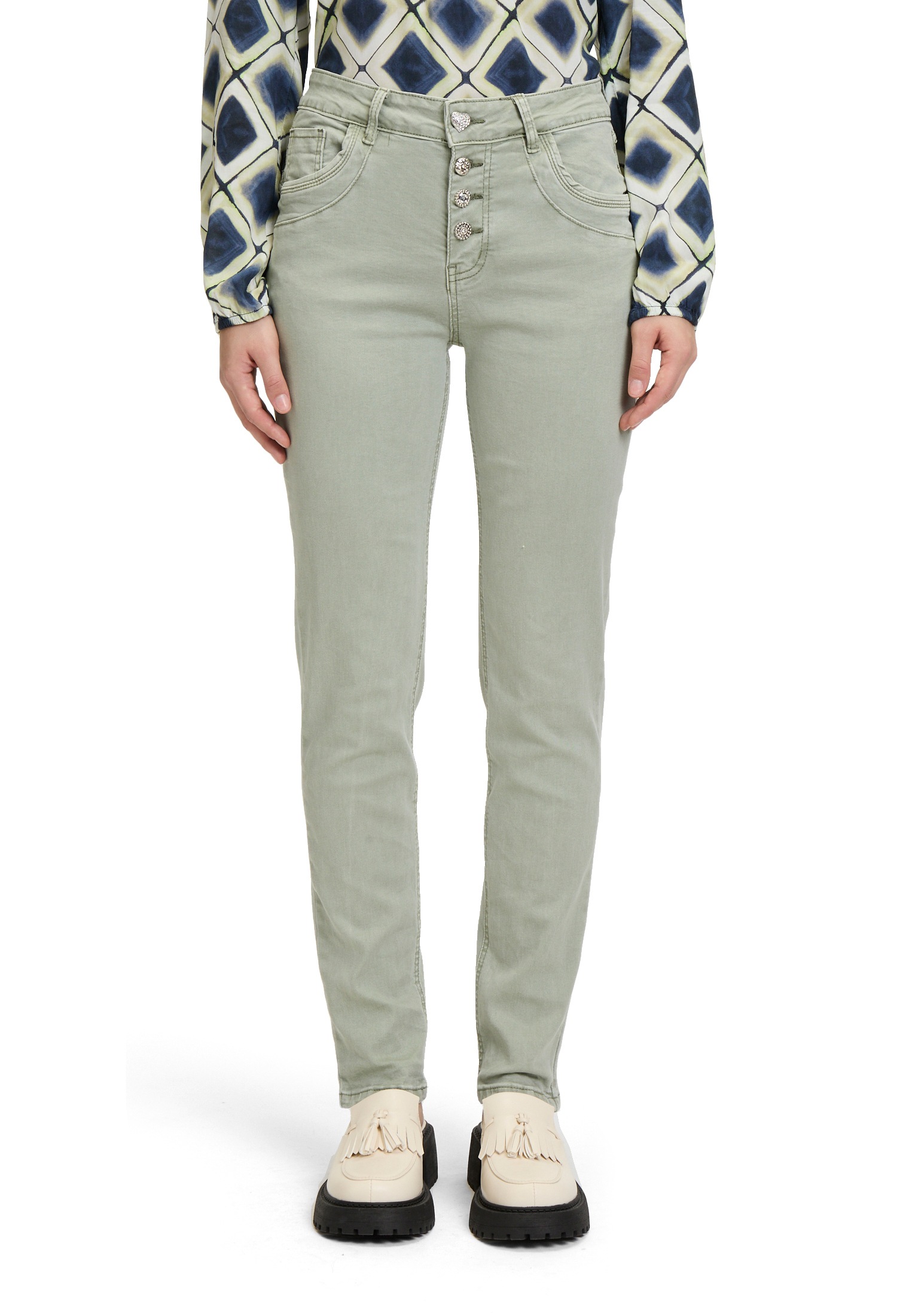 Cartoon Boyfriend-Jeans "Damen Boyfriend-Jeans im Vintage-Look" günstig online kaufen