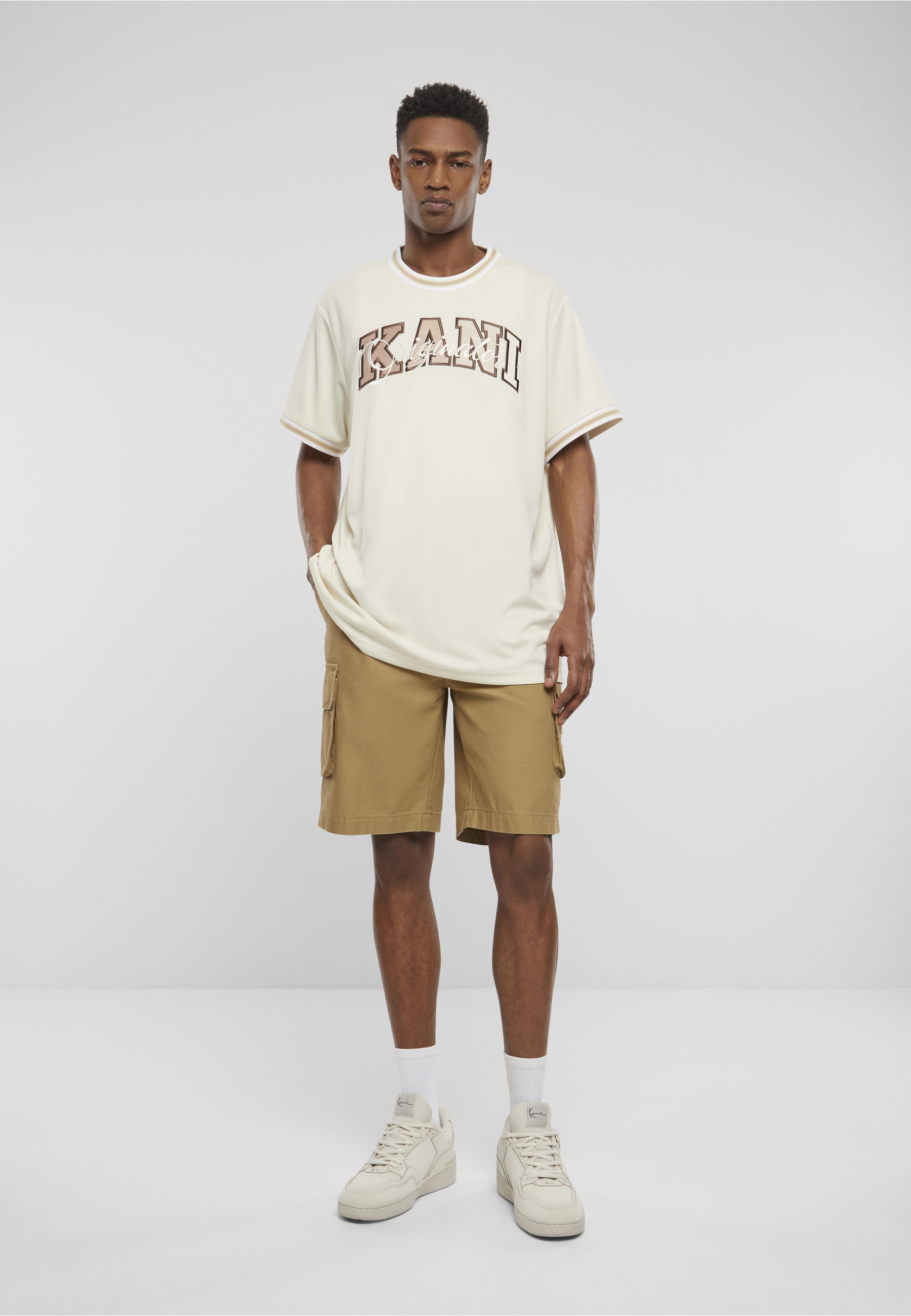 Karl Kani Cargoshorts »Karl Kani Herren Retro Washed Cargo Shorts«