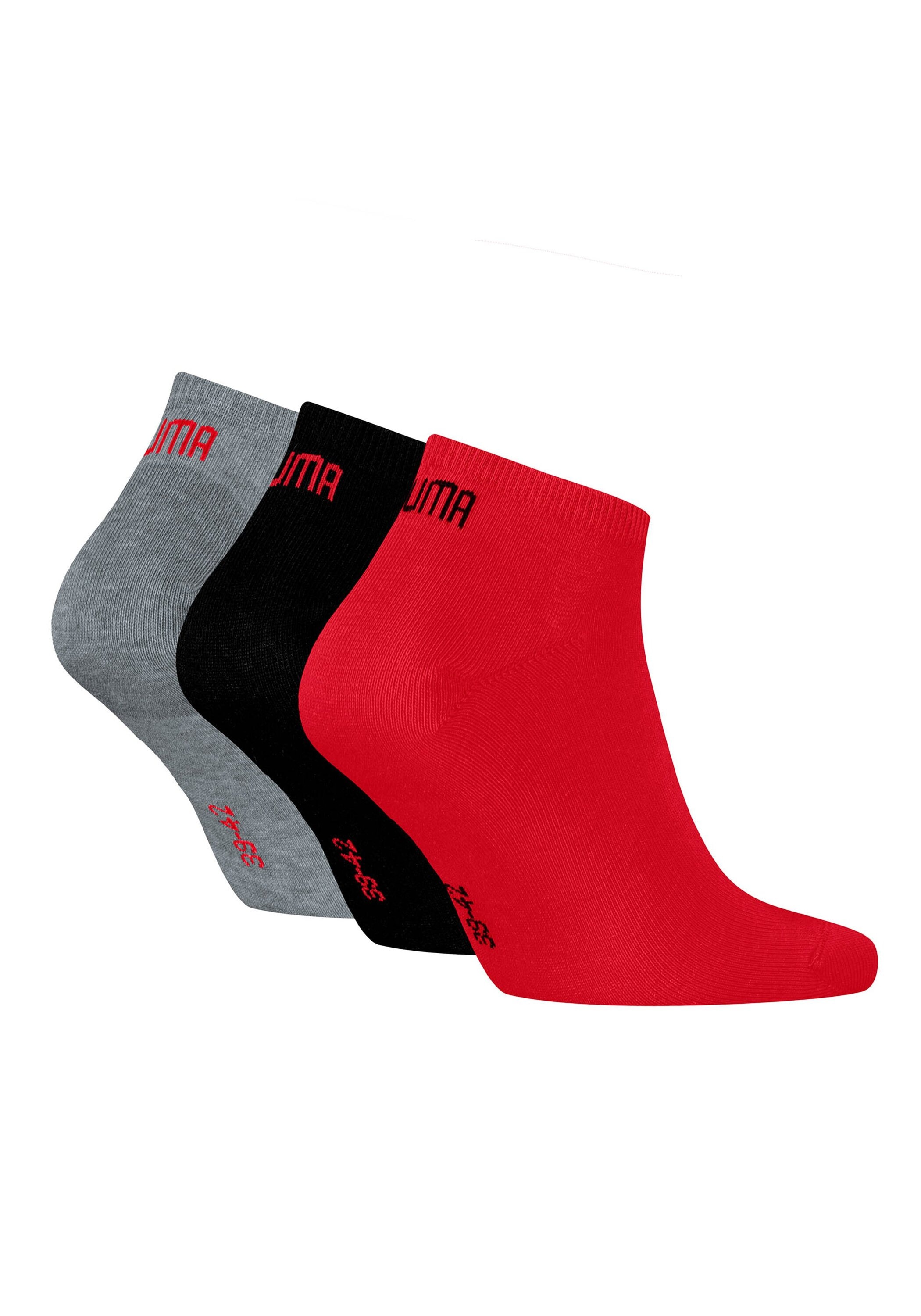 PUMA Sneakersocken »Socken Sneaker Plain 3P 3er Pack«
