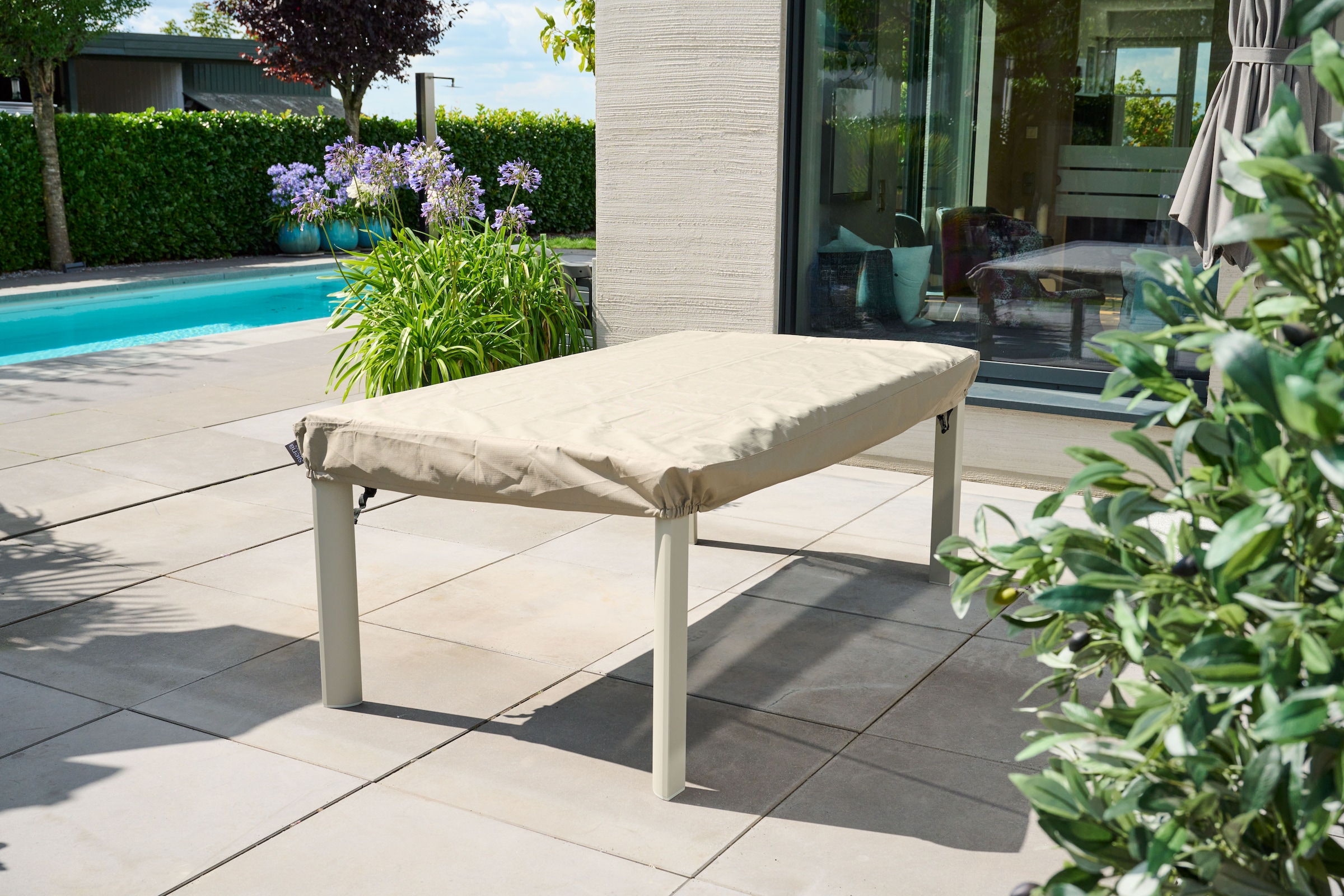 Siena Garden Gartenmöbel-Schutzhülle »Tischhülle Plus« 200 x 110 x H15 cm