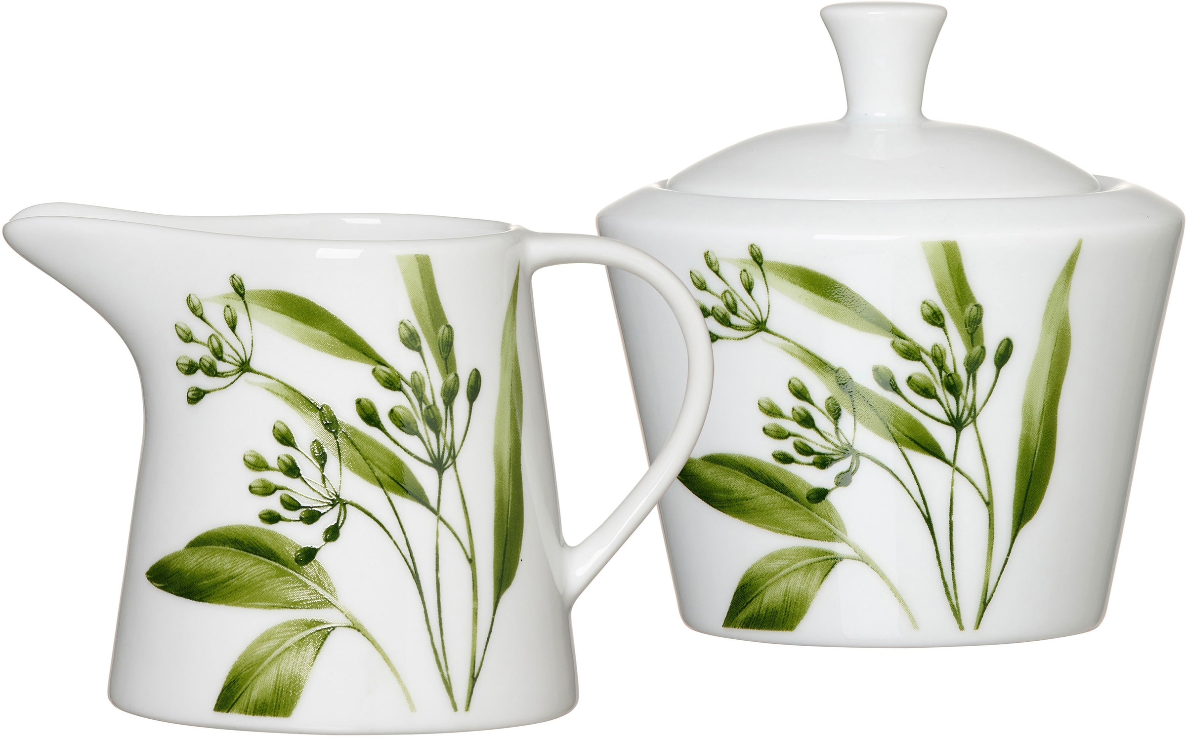 Ritzenhoff & Breker Milch- und Zuckerset "Evora" Geschirr-Set mit Botanik-M günstig online kaufen
