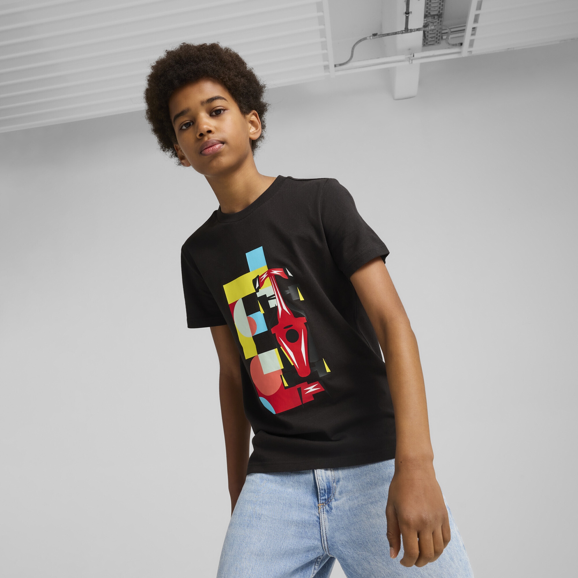 PUMA T-Shirt »Scuderia Ferrari HP Race Graphic T-Shirt Jugendliche«