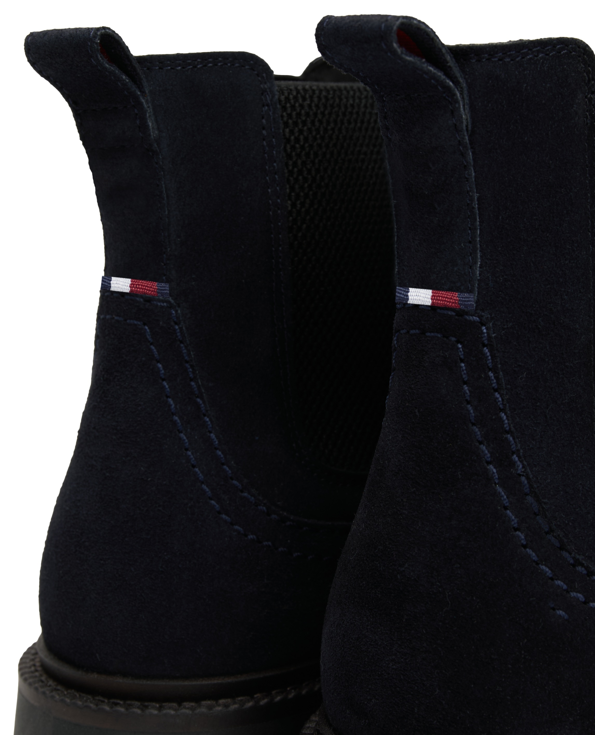 Tommy Hilfiger Chelseaboots "HILFIGER COMFORT LWT SUEDE CHEL", Blockabsatz, günstig online kaufen