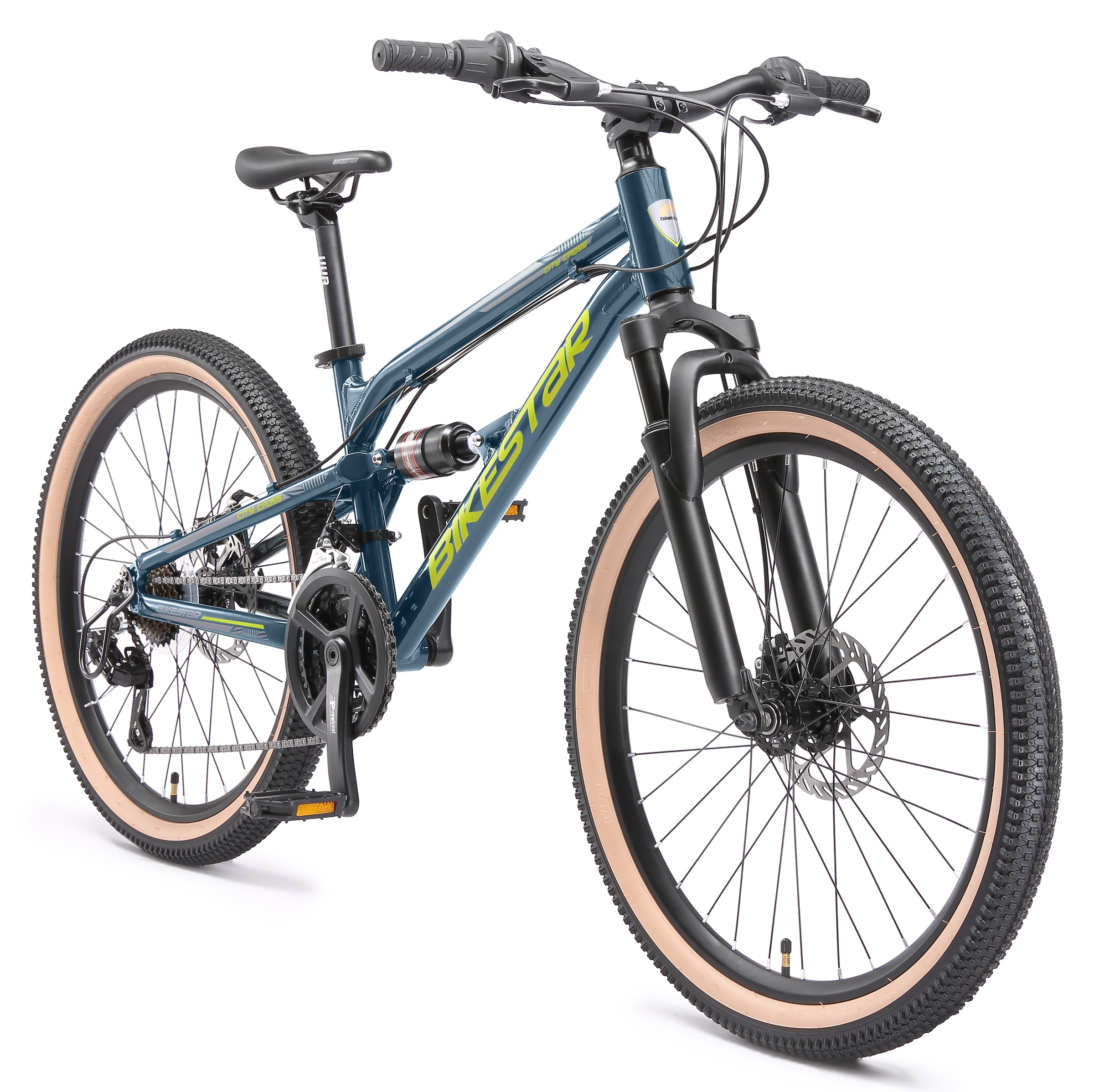 Bikestar Jugendfahrrad 21 Gang Shimano RD-TY21 Schaltwerk Kettenschaltung