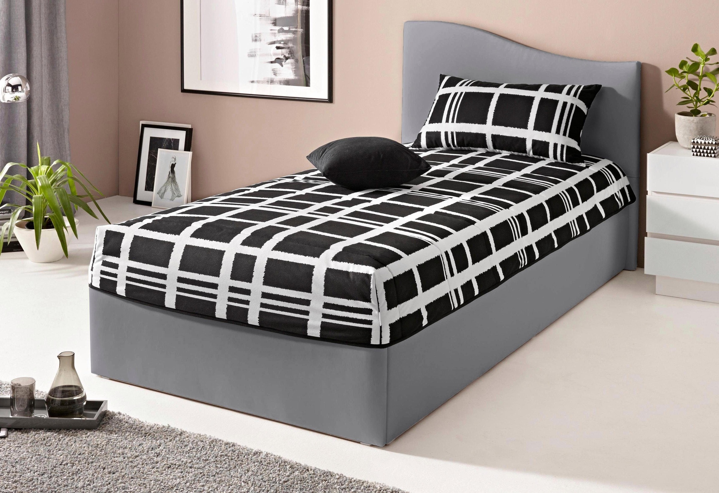 Westfalia Schlafkomfort Polsterbett inkl. Bettkasten bei Ausführung mit Matratze