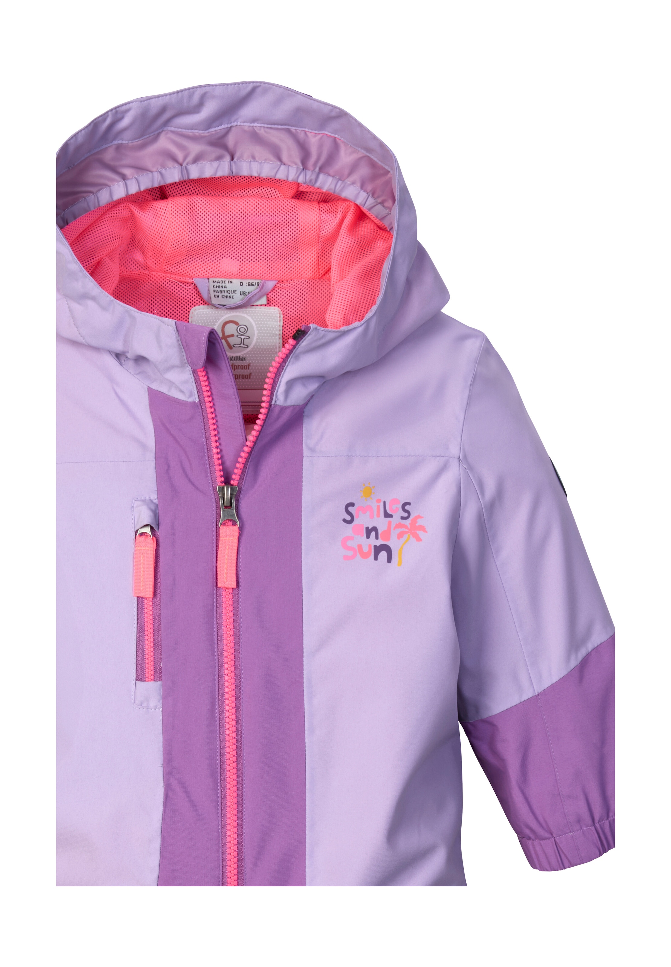 first instinct by killtec Overall »FIOS 21 MNS ONPC«, Wasserdichter, PFAS-freier Kinderoverall mit reflektierenden Details