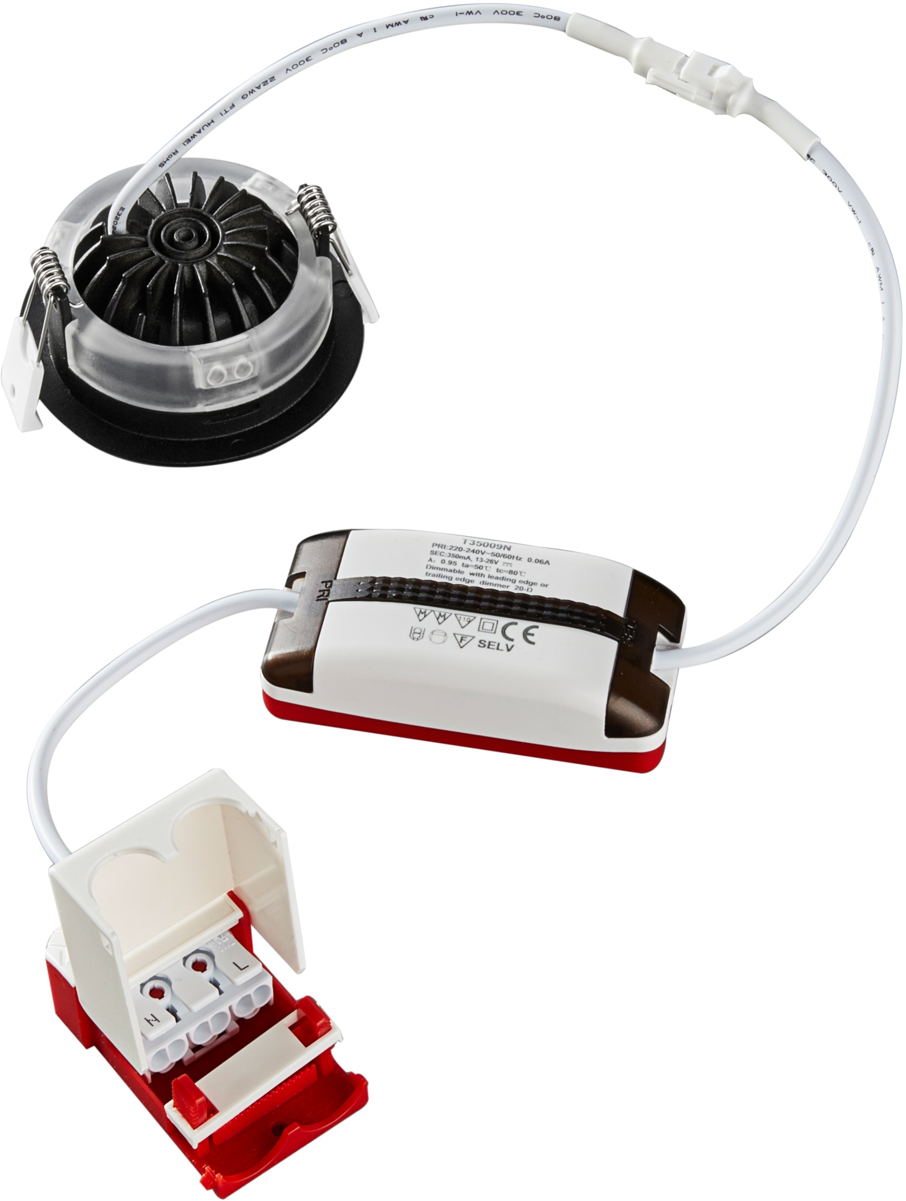 HEITRONIC LED Einbaustrahler »DL6809«, 1 kaufen dimmbar | Einbauleuchte, LED-Downlight, und flammig-flammig, BAUR schwenk- Einbaulampe