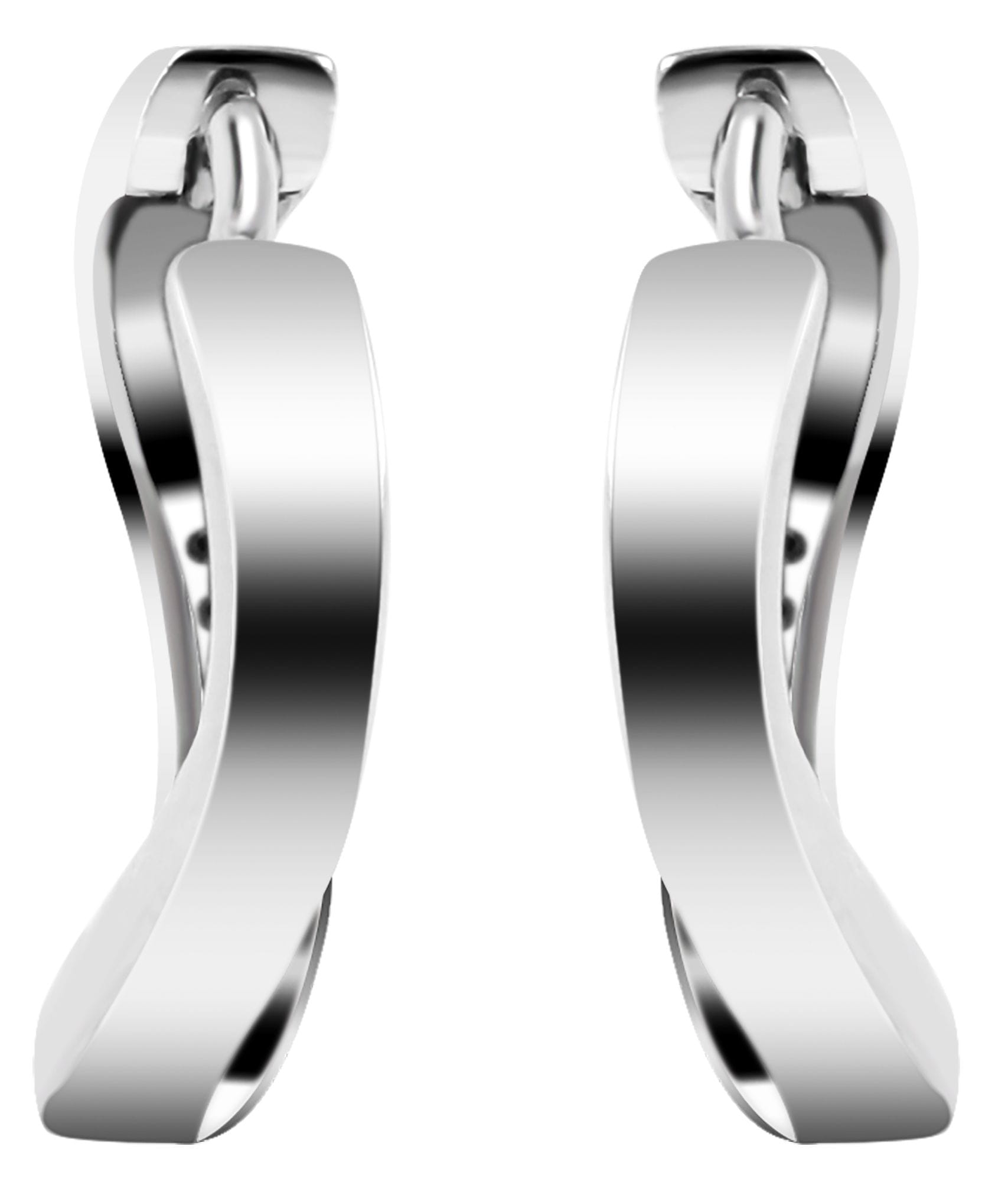 Adelia´s Klappcreolen »Damen Ohrringe – Klappcreole aus 925 Silber« Zum Verschenken an Menschen, die Ihnen am Herzen liegen