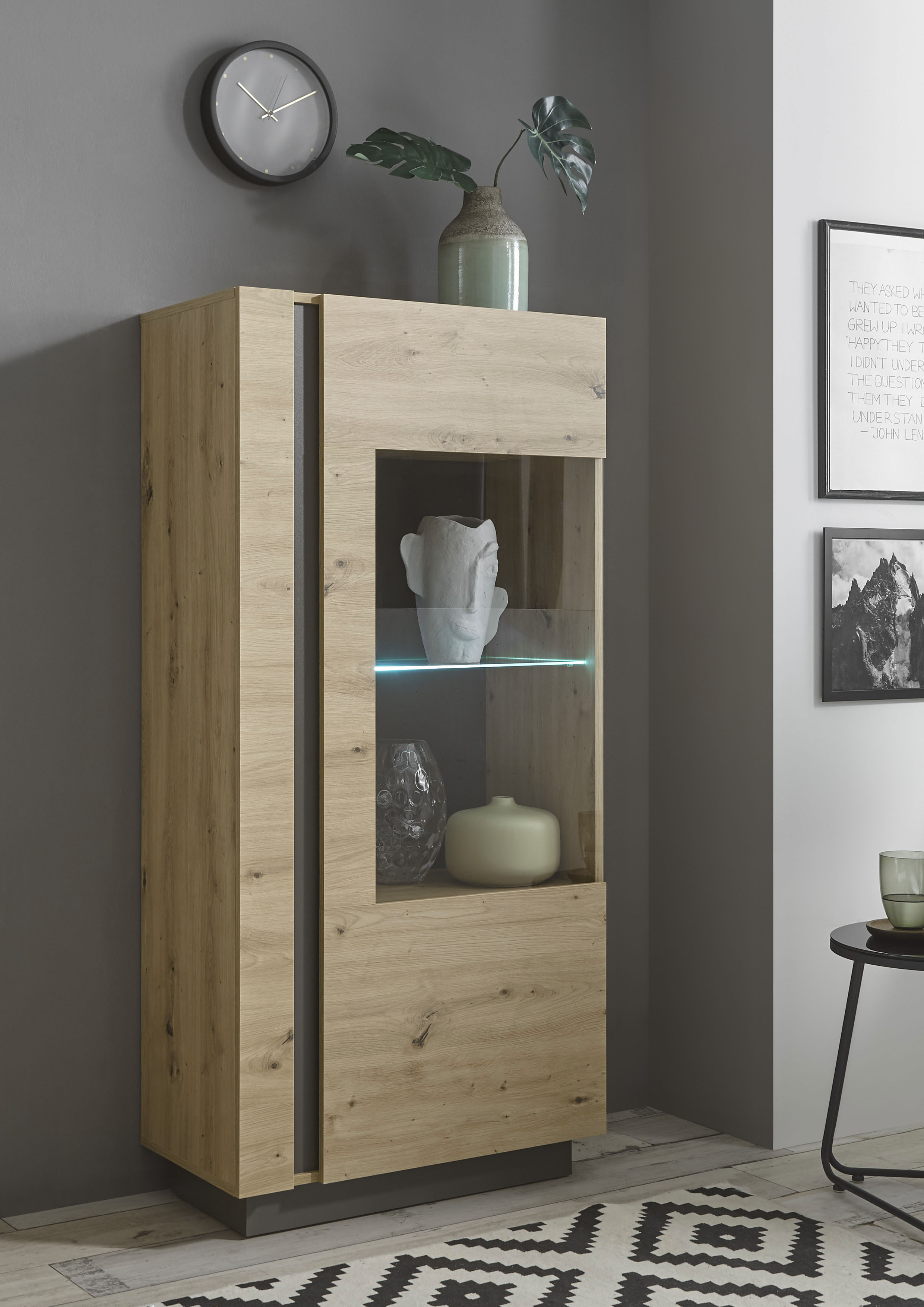 Home affaire Vitrine "CLAiR Vitrine 22" Höhe 154 cm
