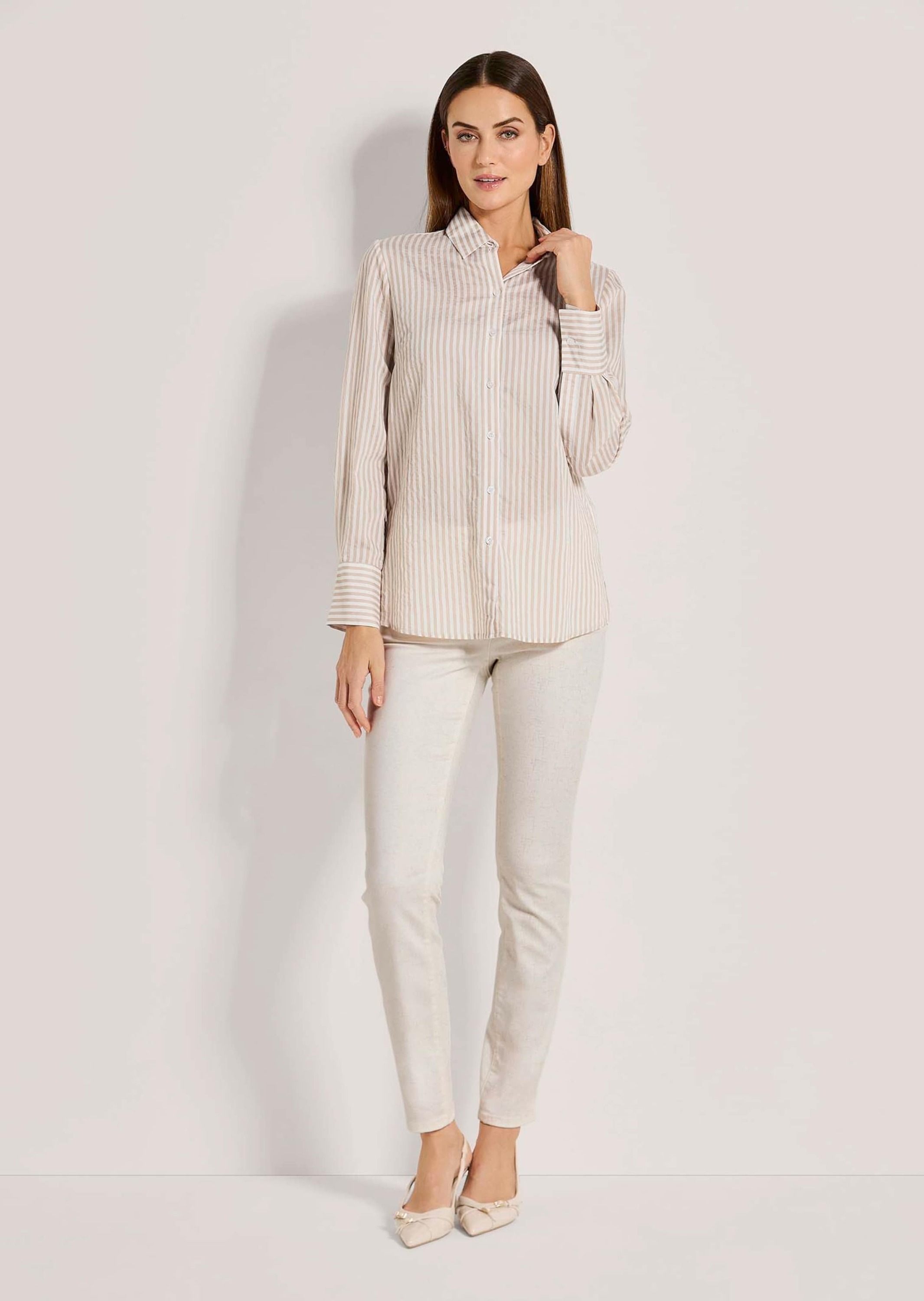 MADELEINE Langarmbluse »Bluse Streifenbluse«