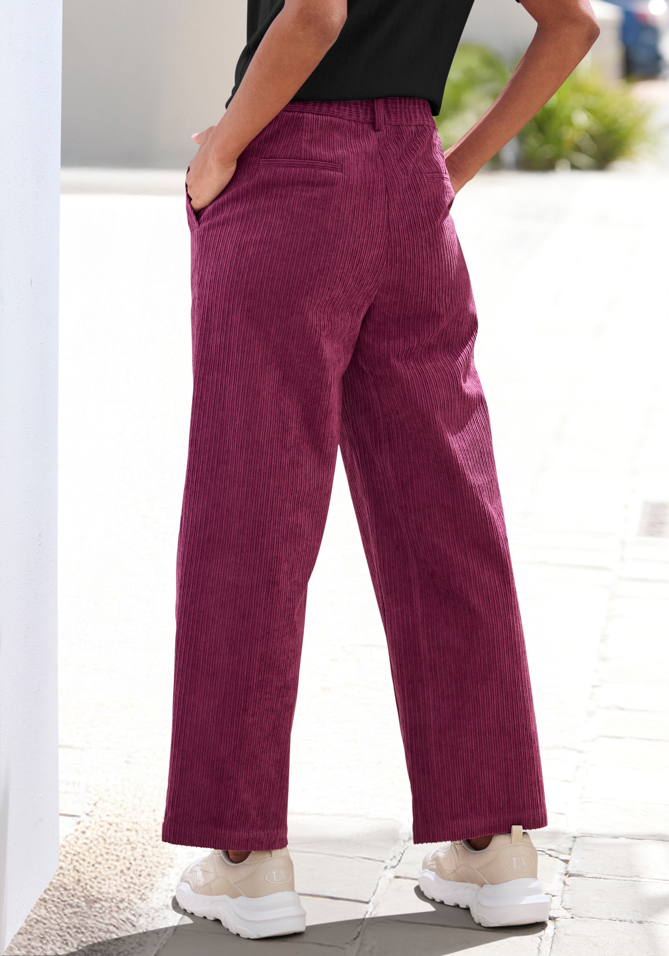 Buffalo Culotte, in Cord-Qualität, 7/8 Länge