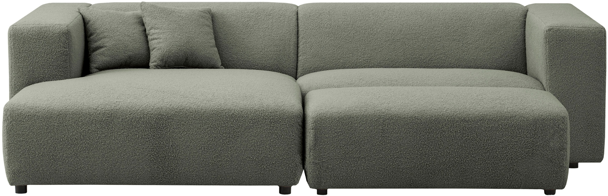 Home affaire Polsterecke "BAKELS, Ecksofa-Set mit Hocker, L-Form mit Schlaf günstig online kaufen