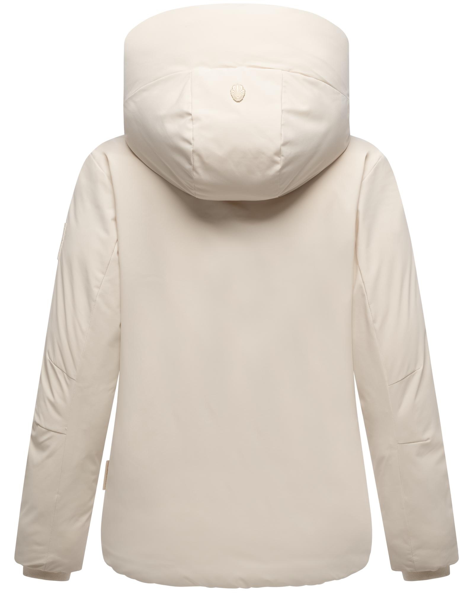 Navahoo Winterjacke »Blütenlicht 14«, mit Kapuze, Warme Damenjacke mit hohem Kragen