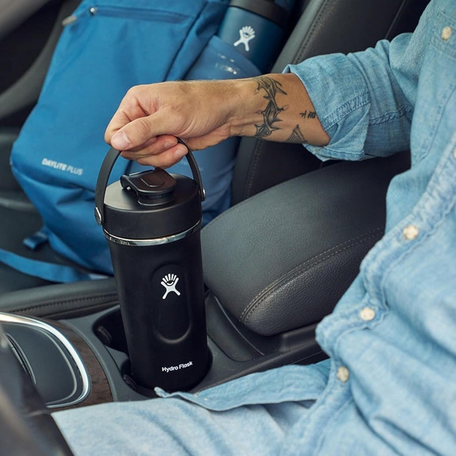 Hydro Flask Isolierflasche »24 OZ SHAKER«, (1 tlg.), TempShield®️ doppelwandige Vakuumisolierung