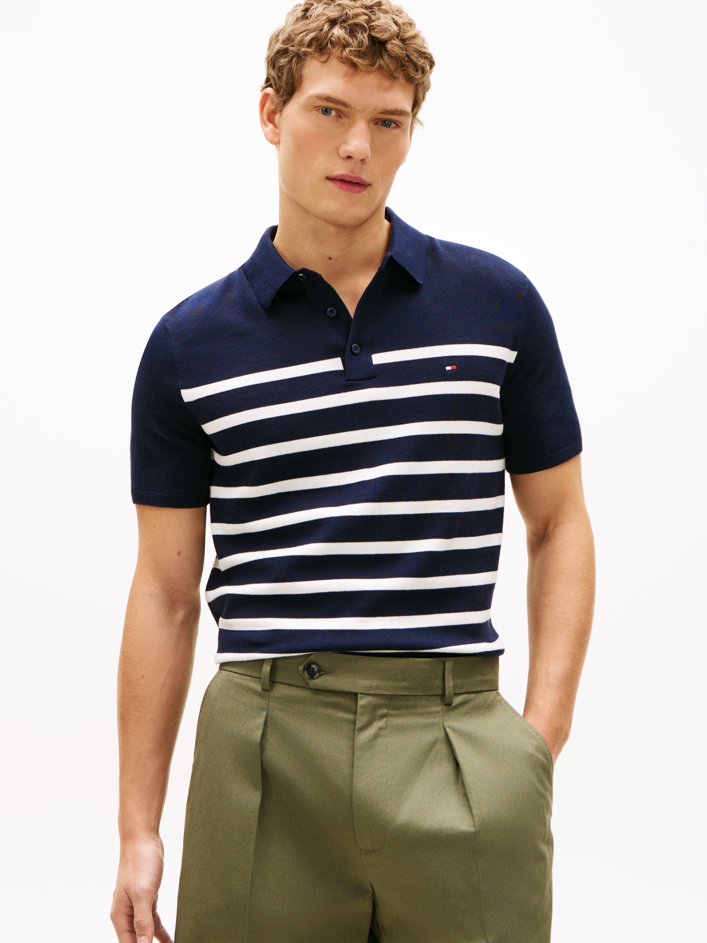 Tommy Hilfiger Poloshirt "ESSENTIAL COTTON KNITTED POLO" günstig online kaufen
