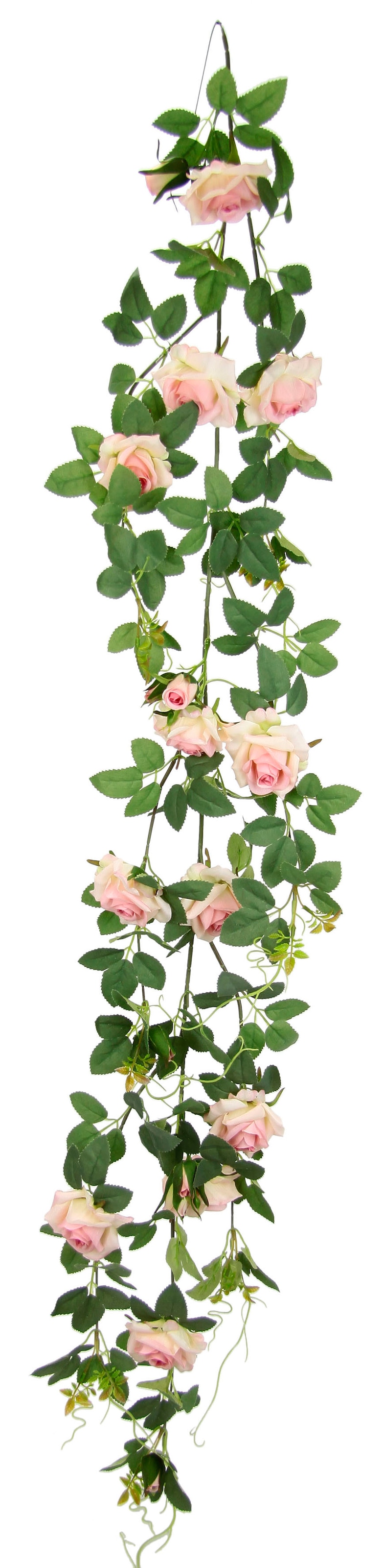 BAUR »Rosenranke«, Künstlich Kunstblume Kunstblumen hängend Rosengirlande I.GE.A. Weihnachten Hochzeit | kaufen