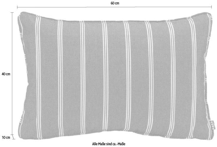 H.O.C.K. Dekokissen »New England«, mit Streifen, Kissenhülle mit Füllung, 1 Stück